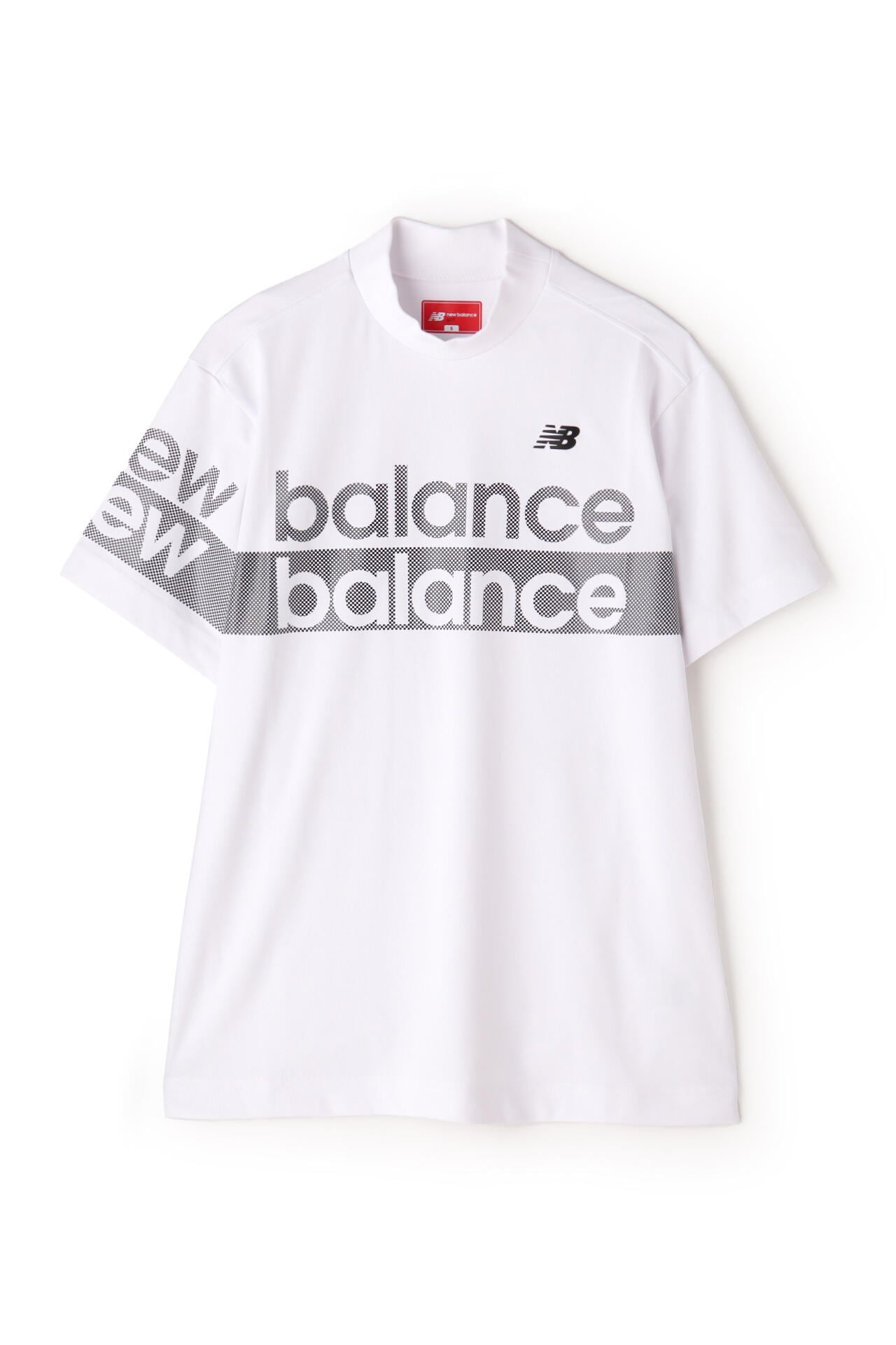 UPF50+ 接触冷感 半袖 モックネック プルオーバー (MENS SPORT)
