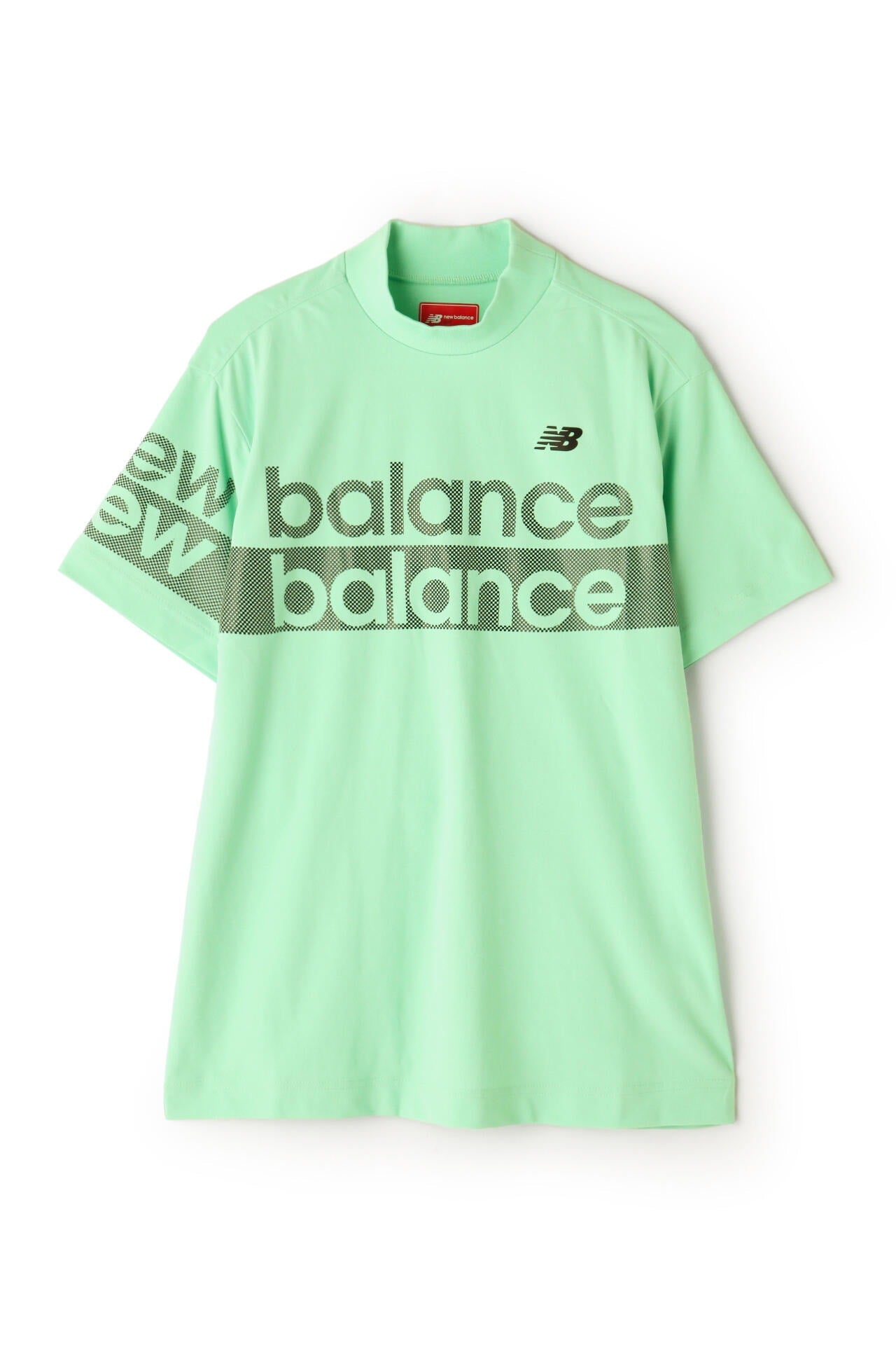 UPF50+ 接触冷感 半袖 モックネック プルオーバー (MENS SPORT)