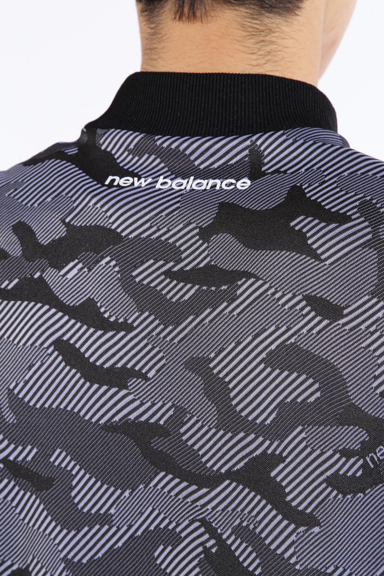 ドライビングレインカモ柄 半袖 モックネック プルオーバー (MENS SPORT)