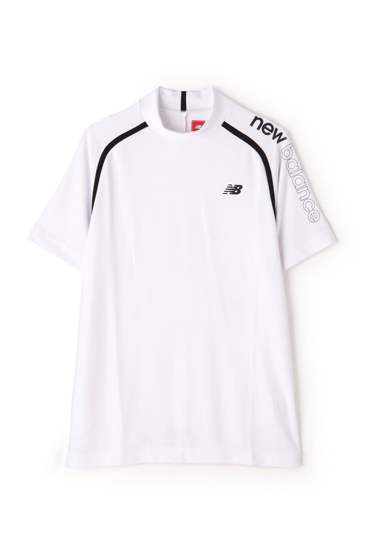 ダブルフェイス裏ハニカム 半袖 モックネック プルオーバー (MENS SPORT)
