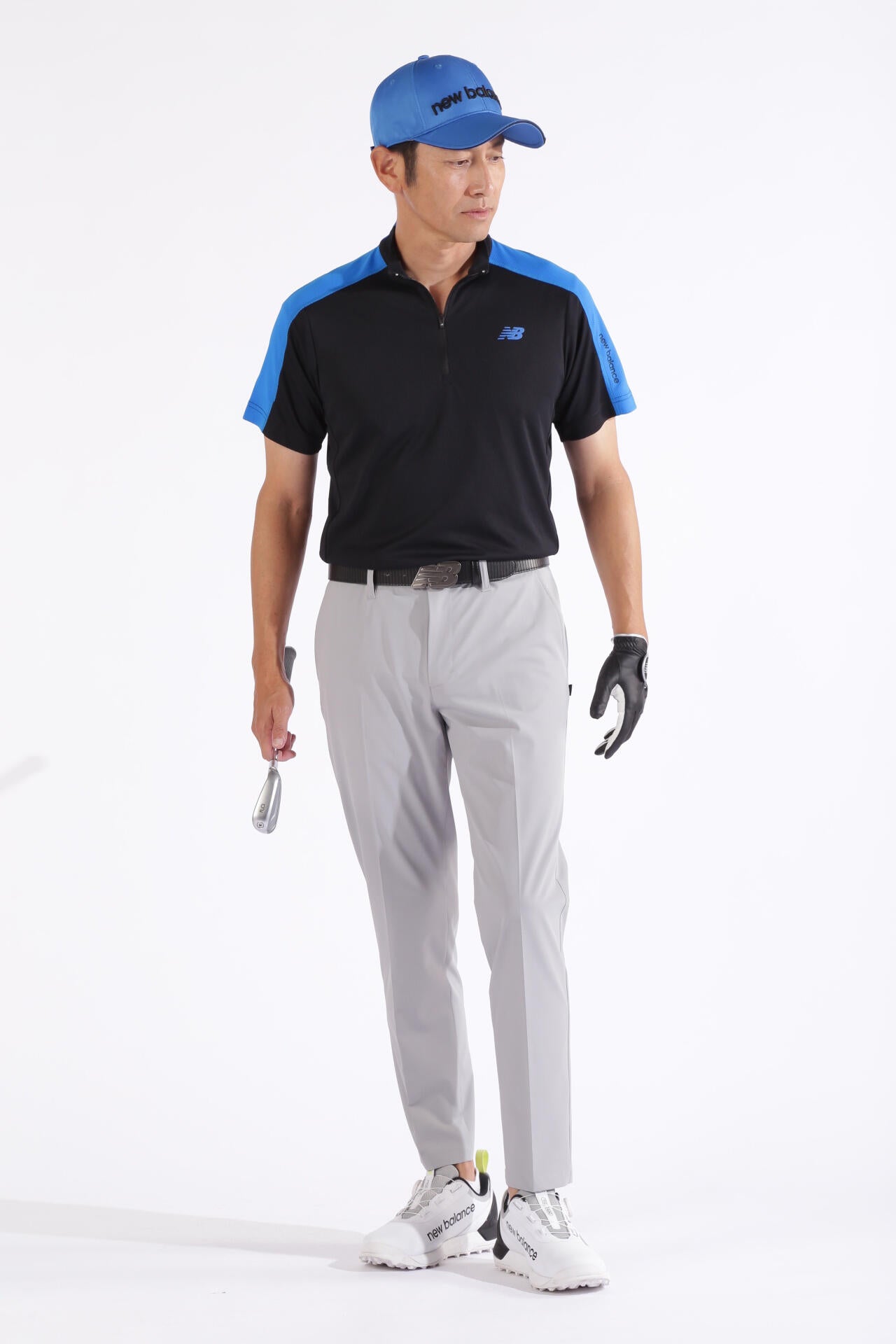 ハーフジップ モックネック プルオーバー (MENS WORLD)