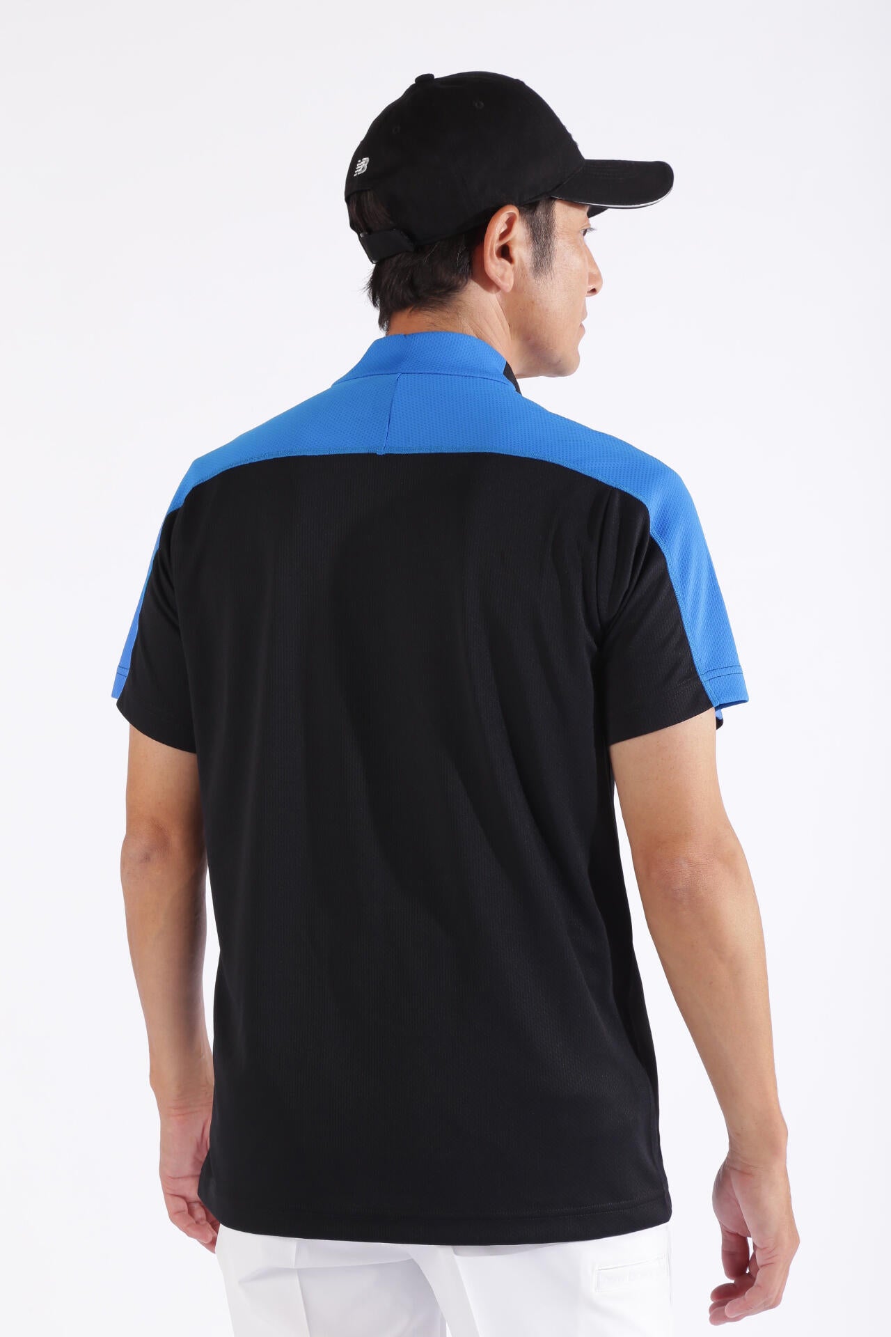 ハーフジップ モックネック プルオーバー (MENS WORLD)