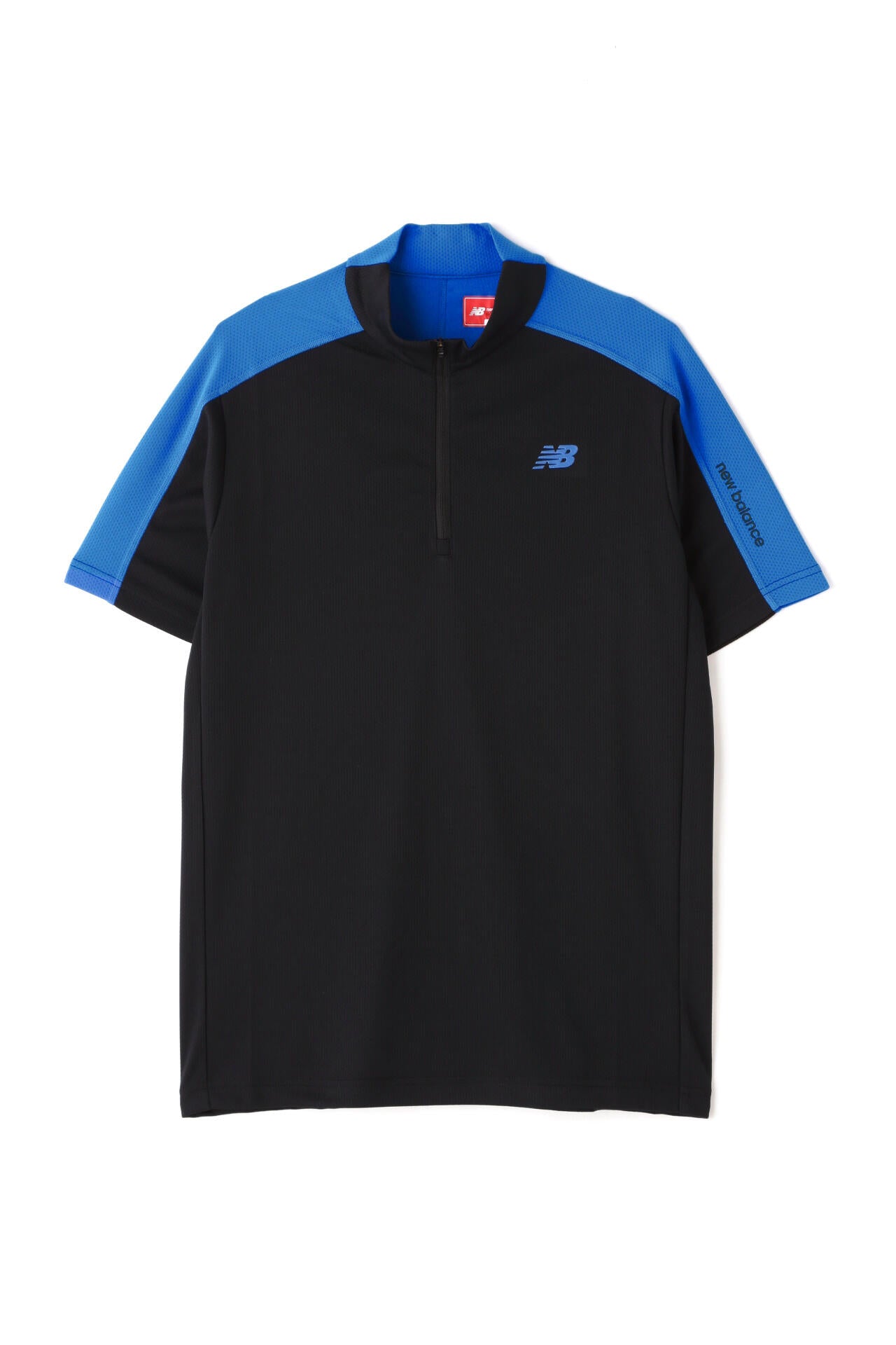 ハーフジップ モックネック プルオーバー (MENS WORLD)