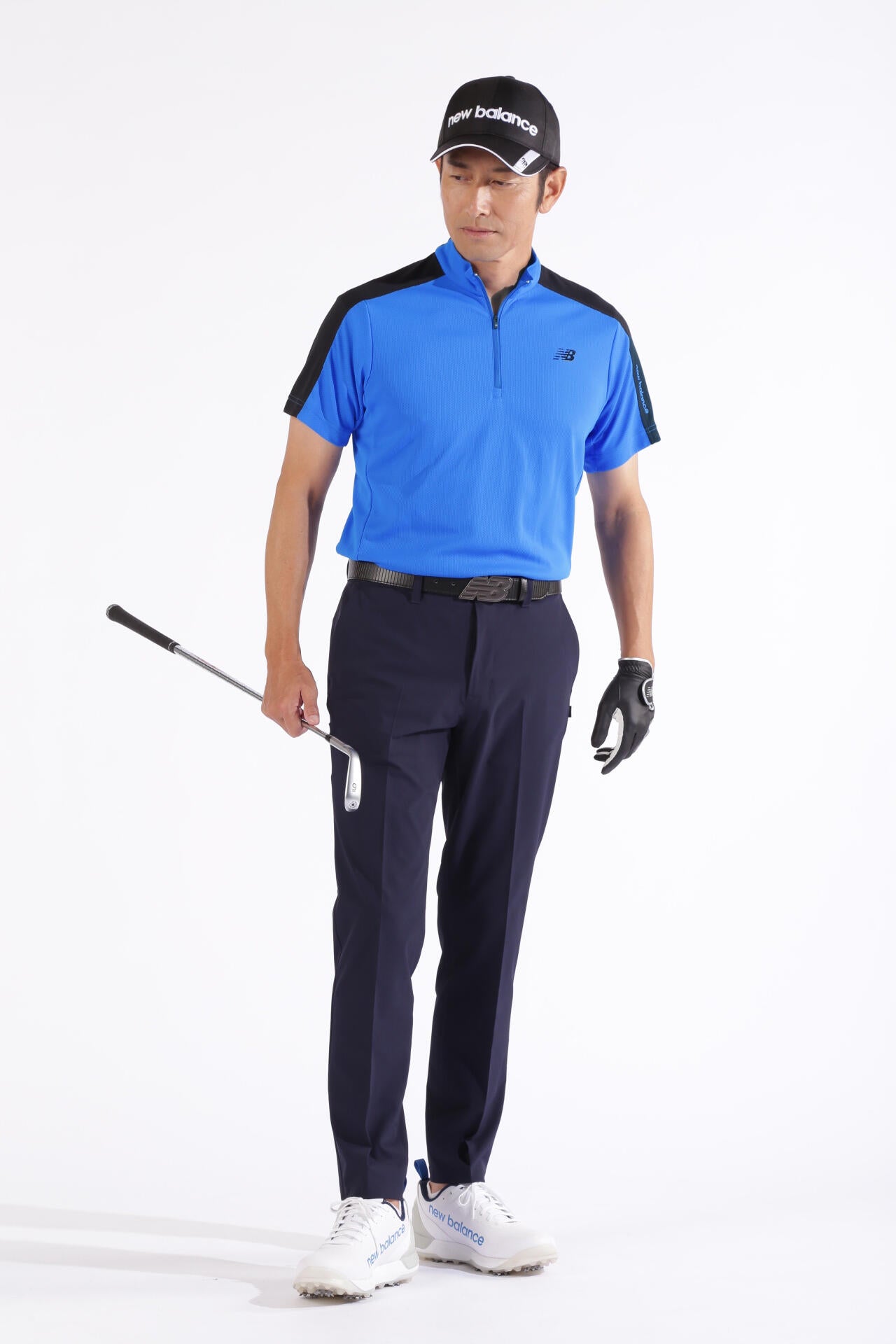 ハーフジップ モックネック プルオーバー (MENS WORLD)