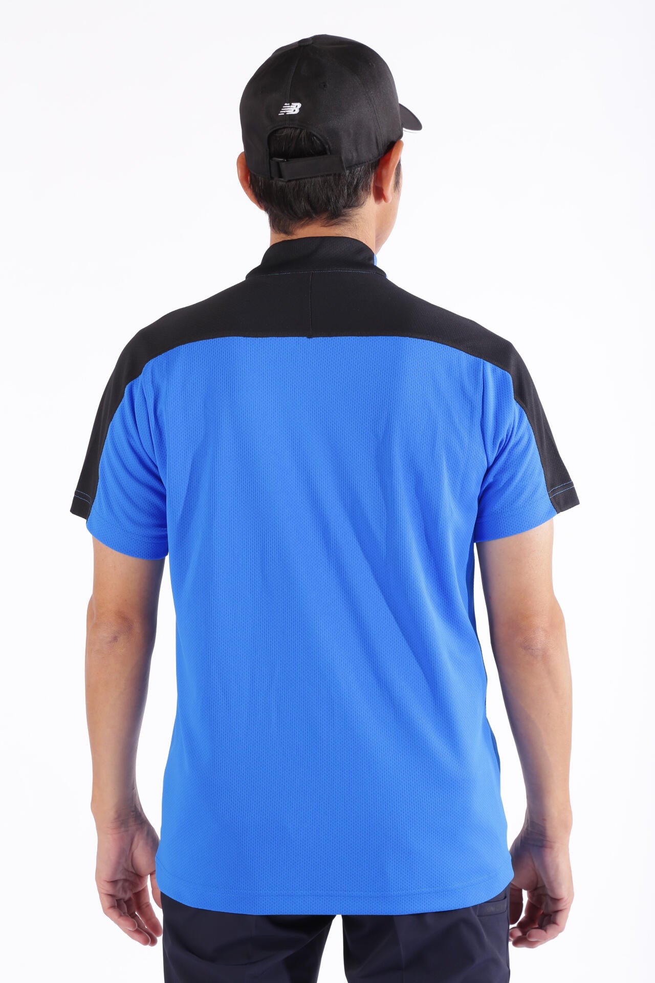 ハーフジップ モックネック プルオーバー (MENS WORLD)