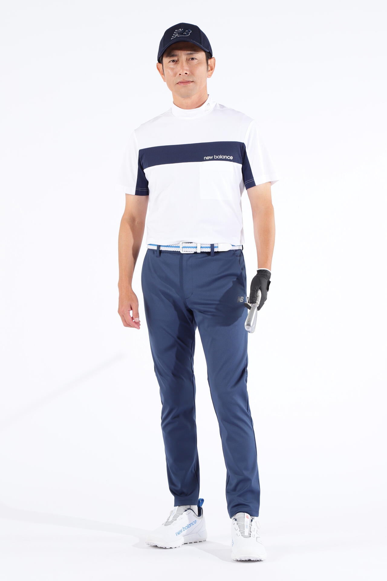 ストレッチ UV メッシュ 半袖 モックネック プルオーバー (MENS WORLD)