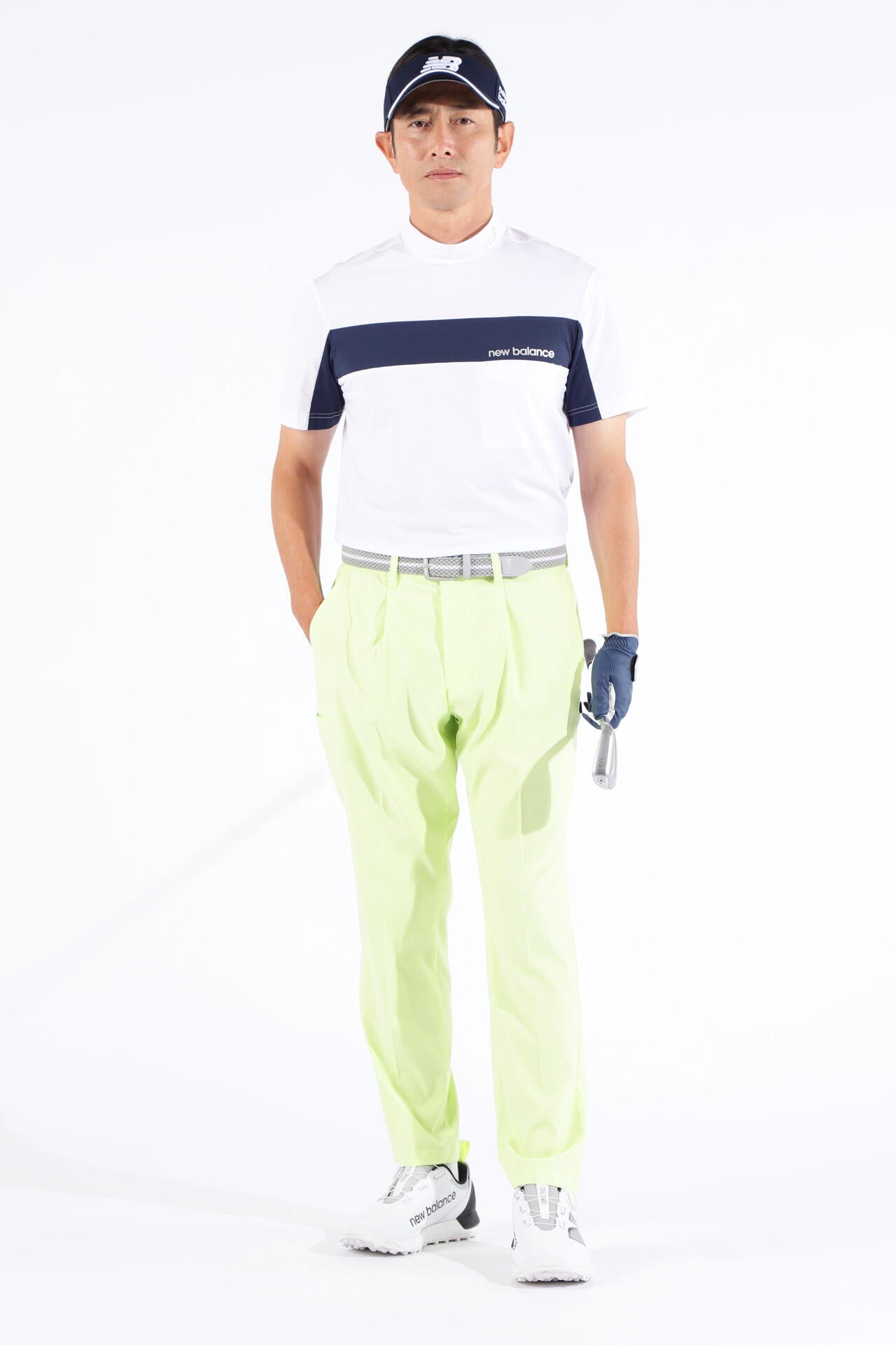 ストレッチ UV メッシュ 半袖 モックネック プルオーバー (MENS WORLD)