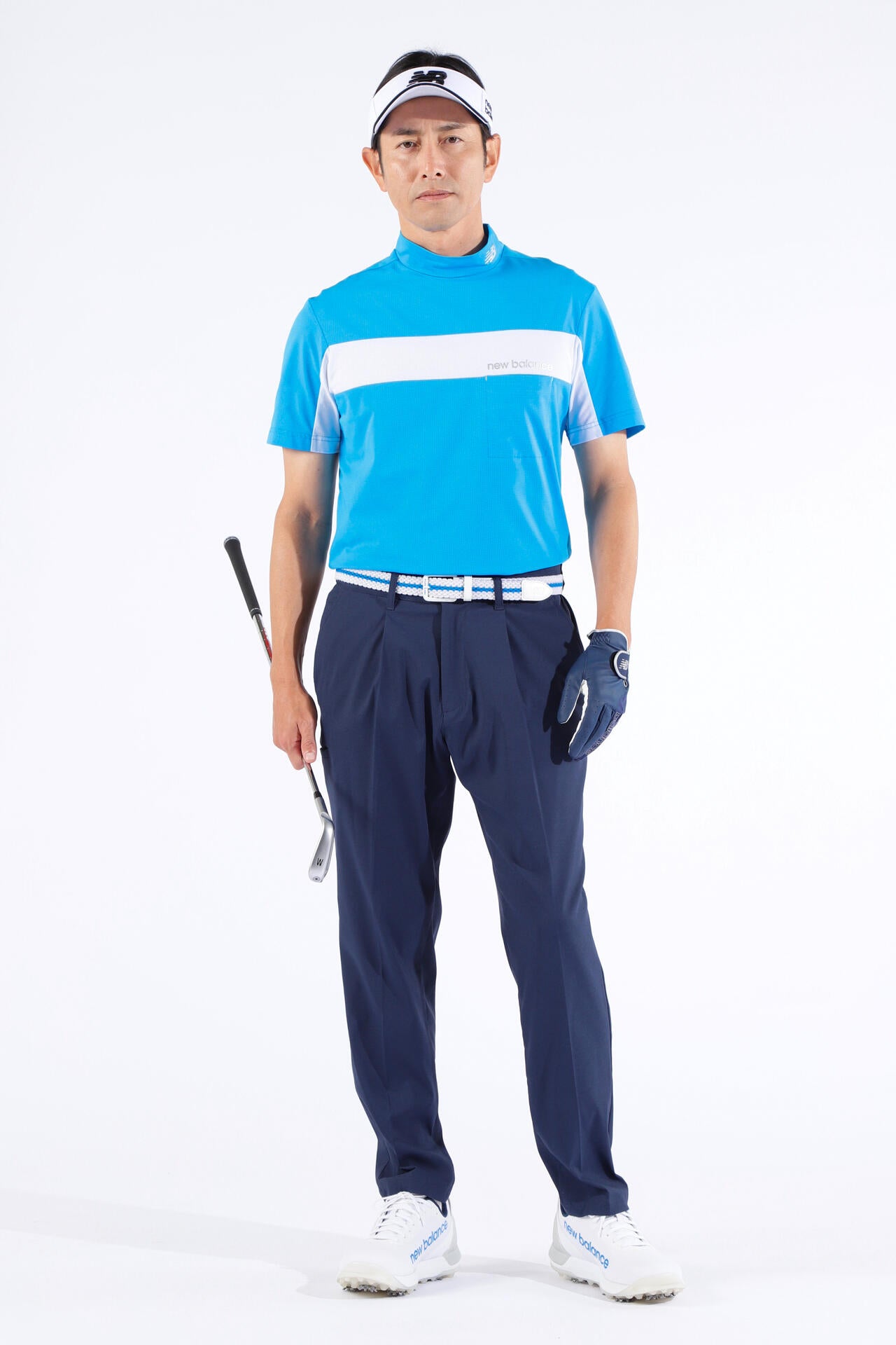 ストレッチ UV メッシュ 半袖 モックネック プルオーバー (MENS WORLD)