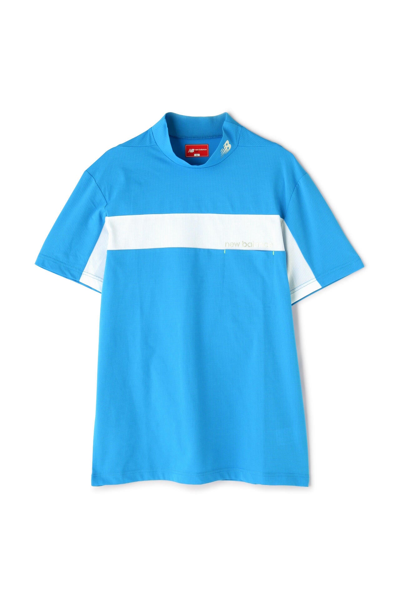 ストレッチ UV メッシュ 半袖 モックネック プルオーバー (MENS WORLD)
