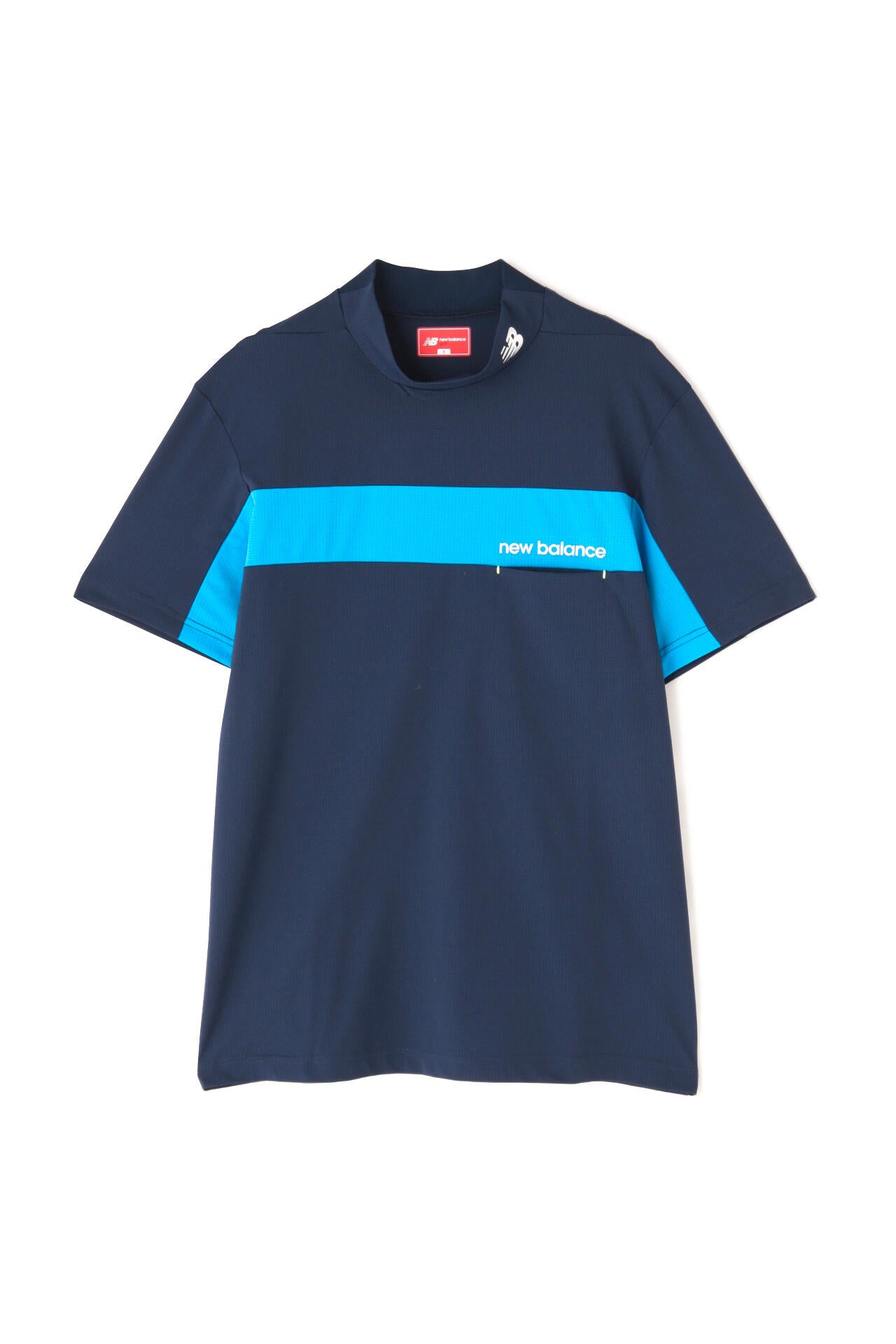 ストレッチ UV メッシュ 半袖 モックネック プルオーバー (MENS WORLD)
