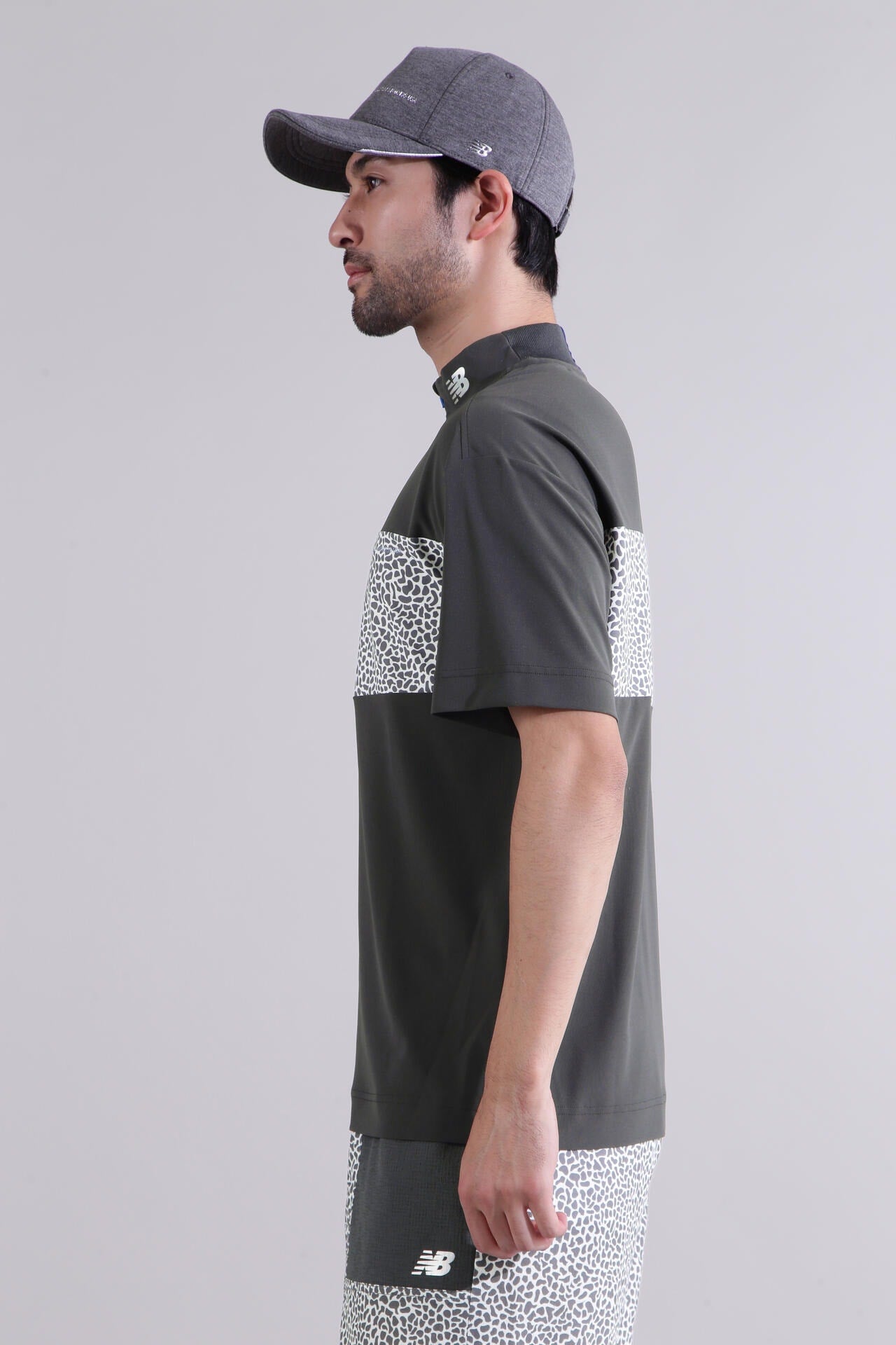 【直営店舗限定】ハーフジップ モックネック プルオーバー (MENS)