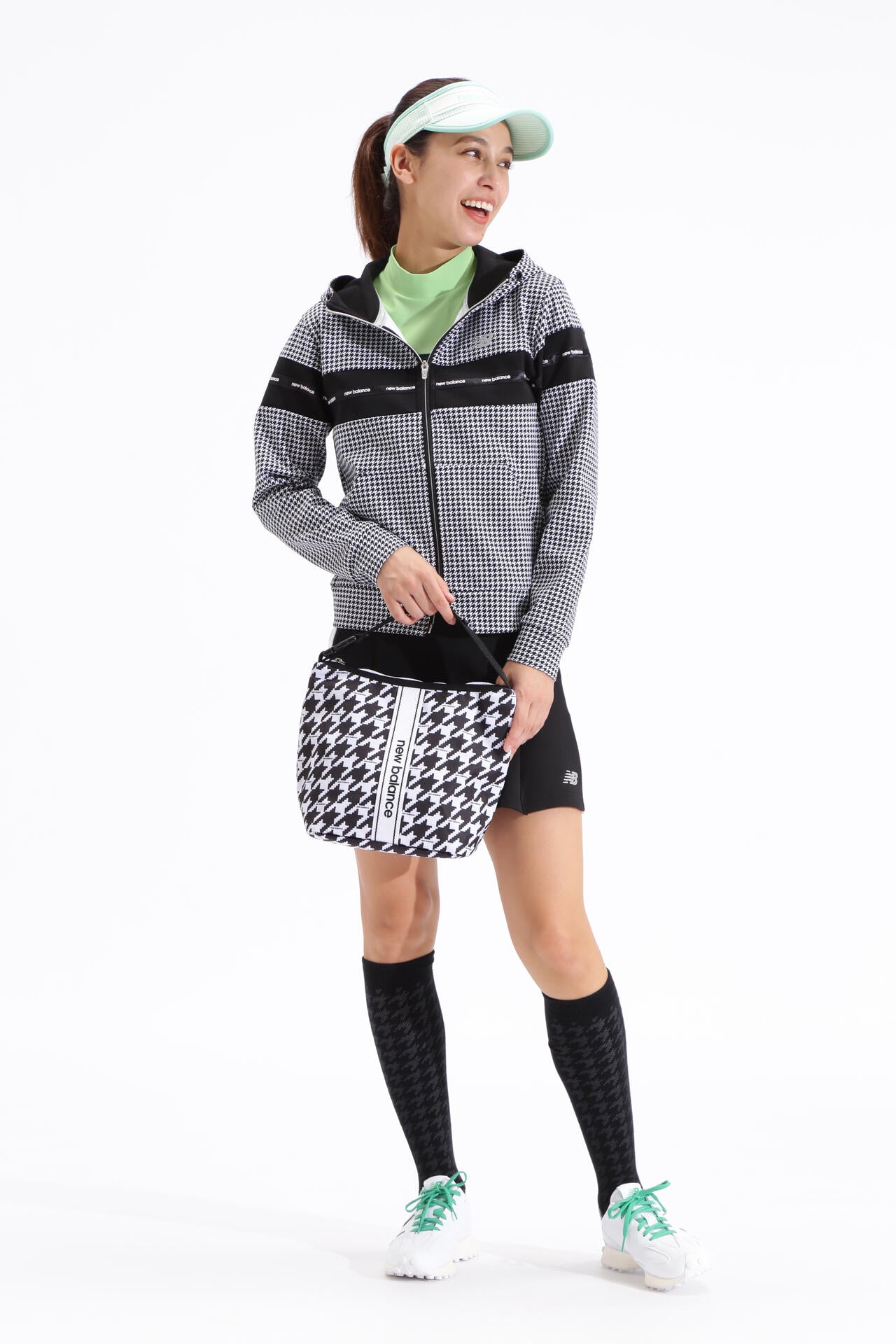 UPF50+ 接触冷感 半袖 モックネック プルオーバー (WOMENS SPORT)