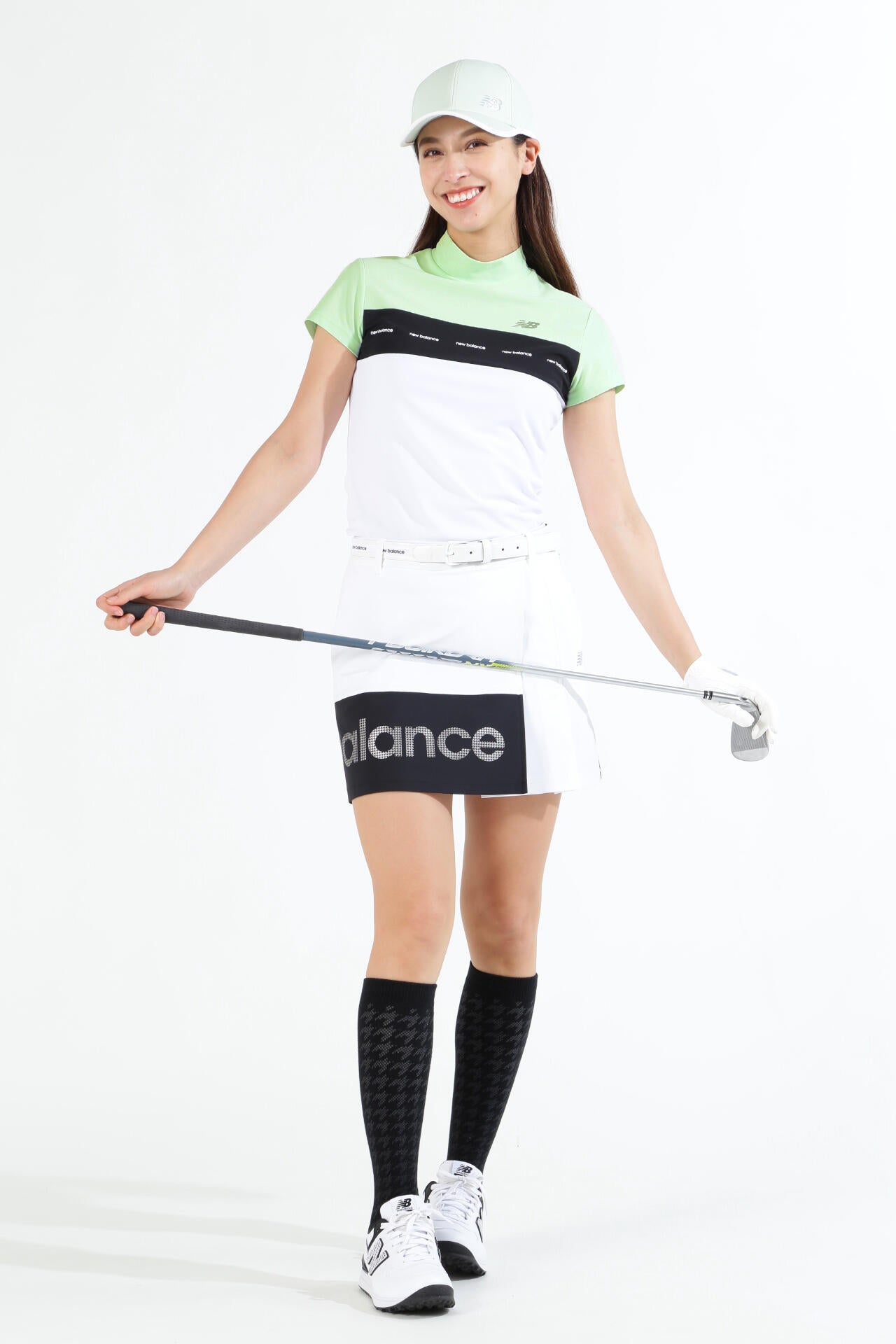 UPF50+ 接触冷感 半袖 モックネック プルオーバー (WOMENS SPORT)