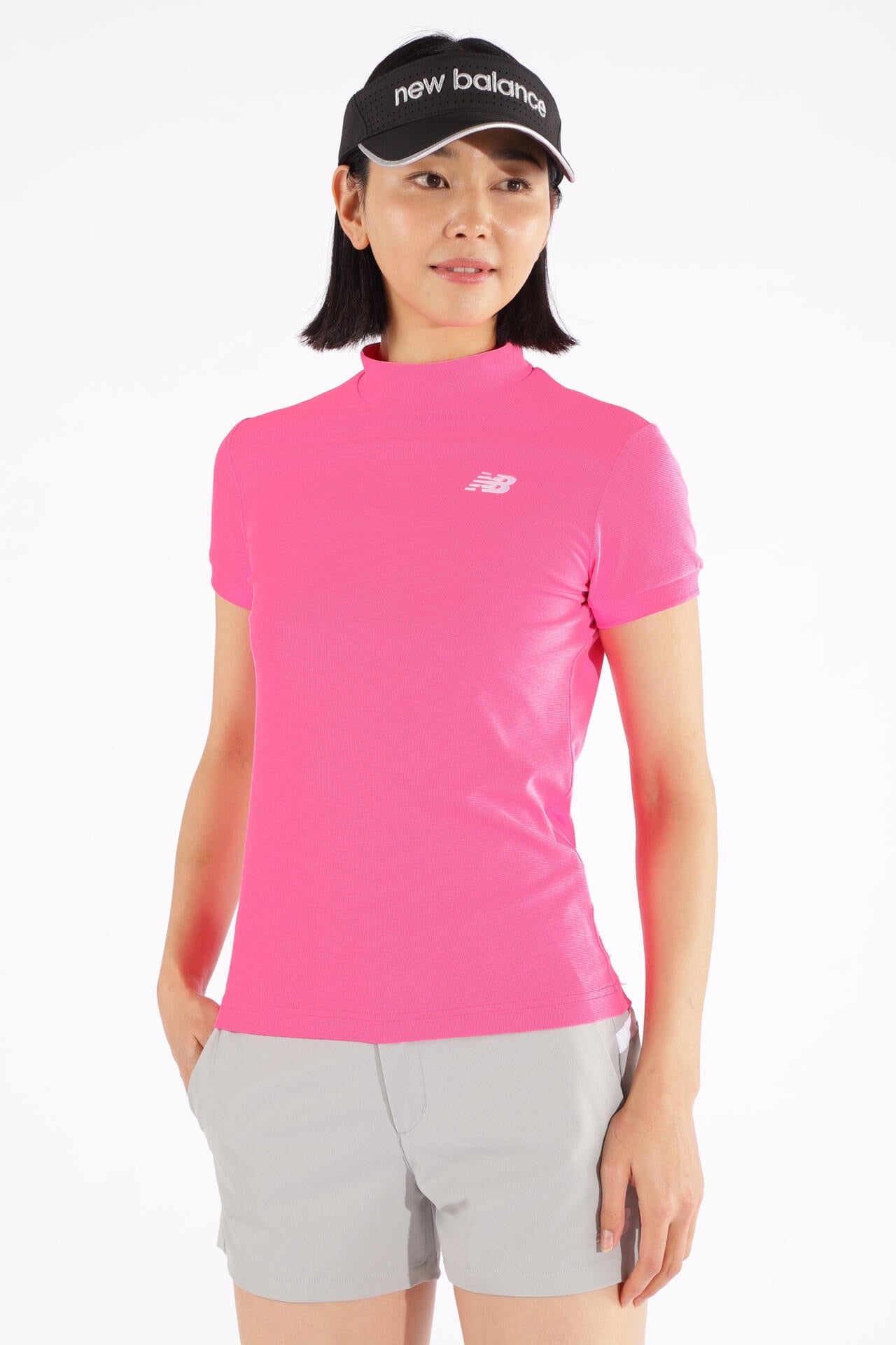 FIELDSENSOR 半袖 モックネック プルオーバー (WOMENS WORLD)