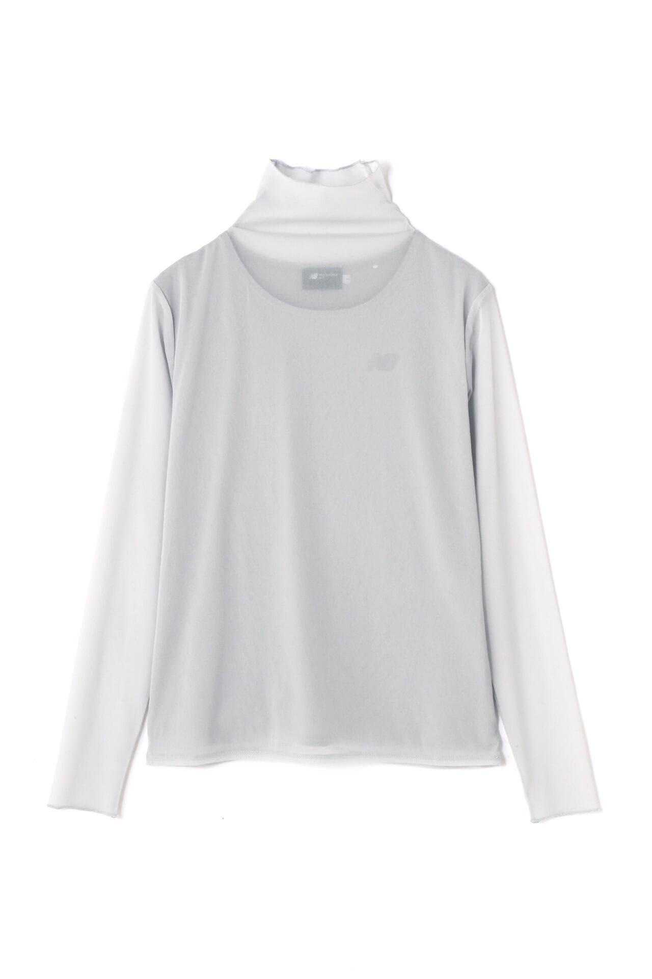 【直営店舗限定】長袖 シアーレイヤードプルオーバー (WOMENS)