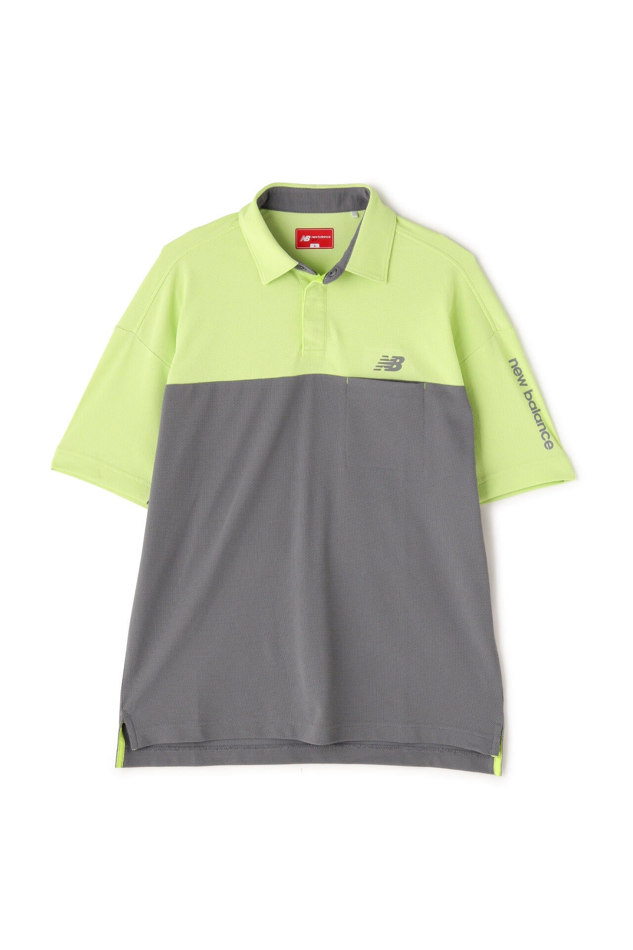 ポップコーンピケ 半袖 カラーシャツ (MENS SPORT)