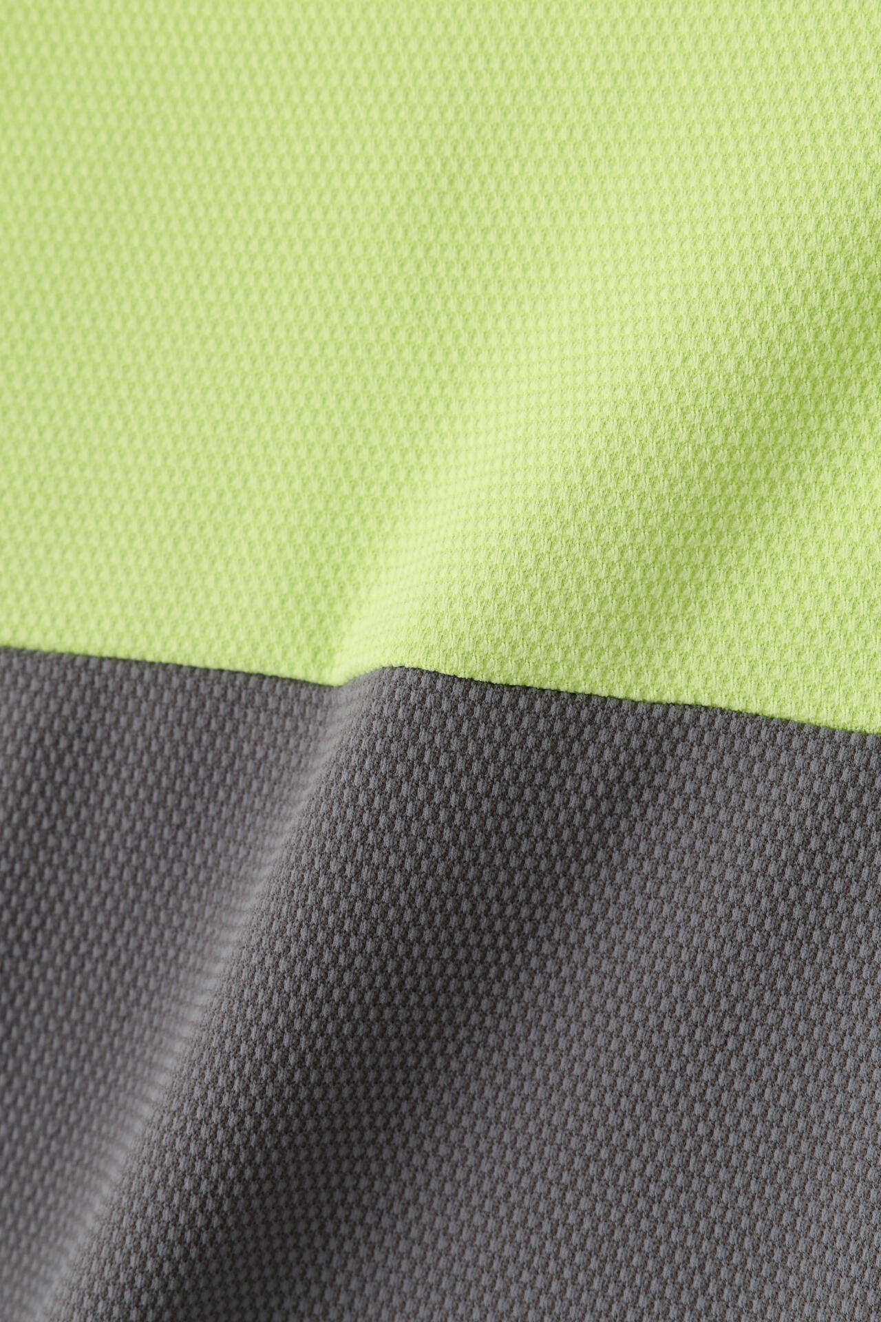 ポップコーンピケ 半袖 カラーシャツ (MENS SPORT)