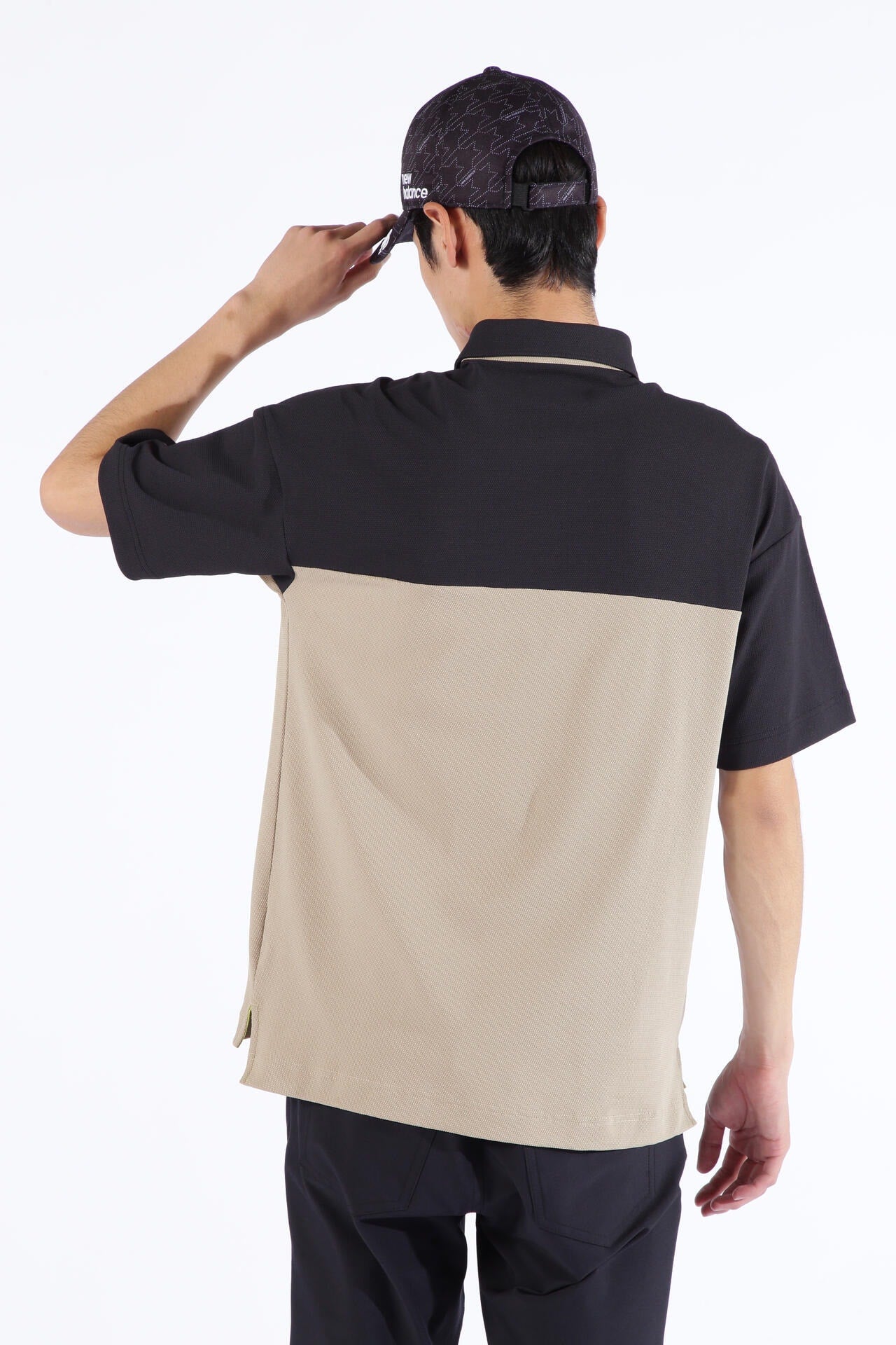 ポップコーンピケ 半袖 カラーシャツ (MENS SPORT)