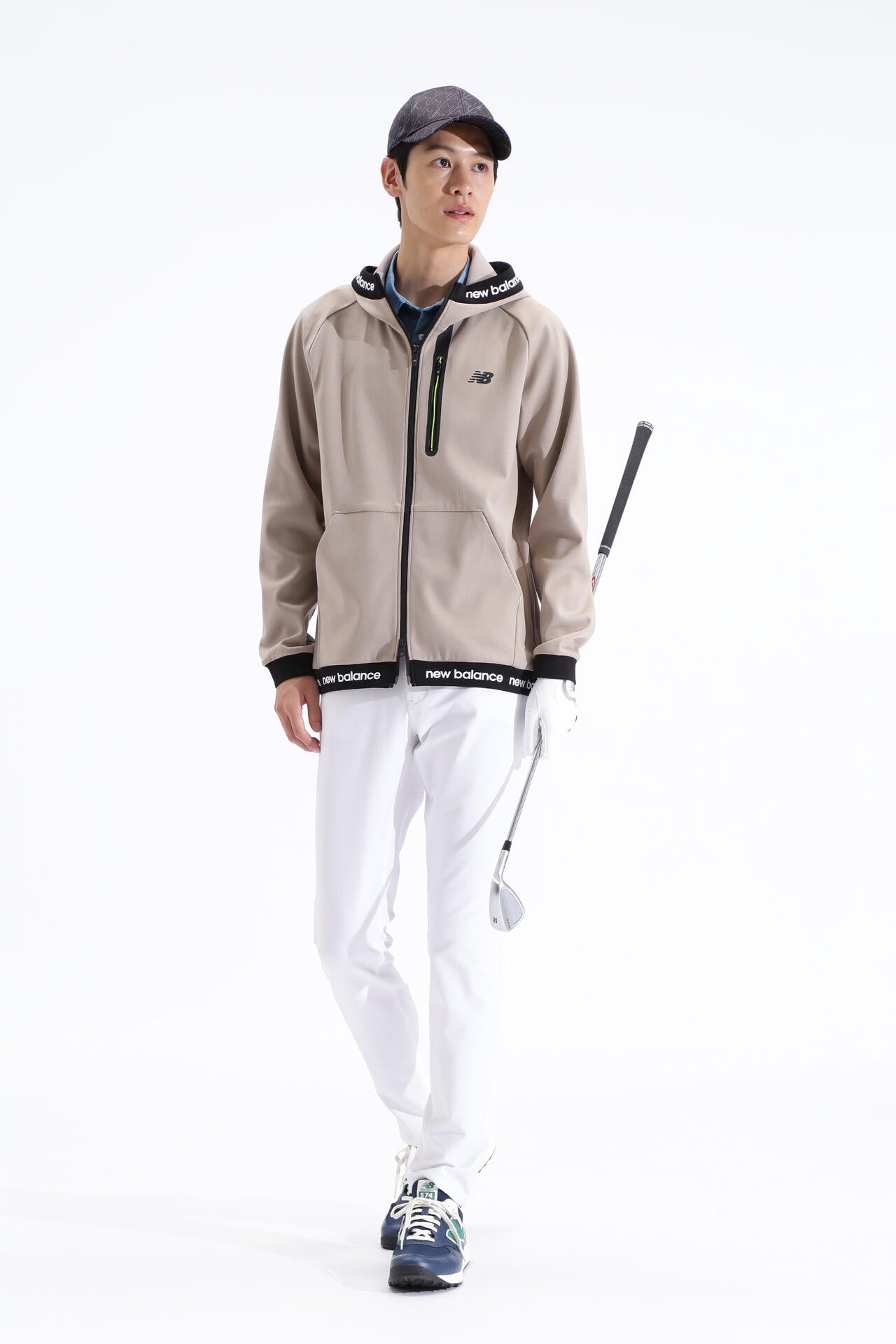 アウトラインステッチ 半袖 カラーシャツ (MENS SPORT)