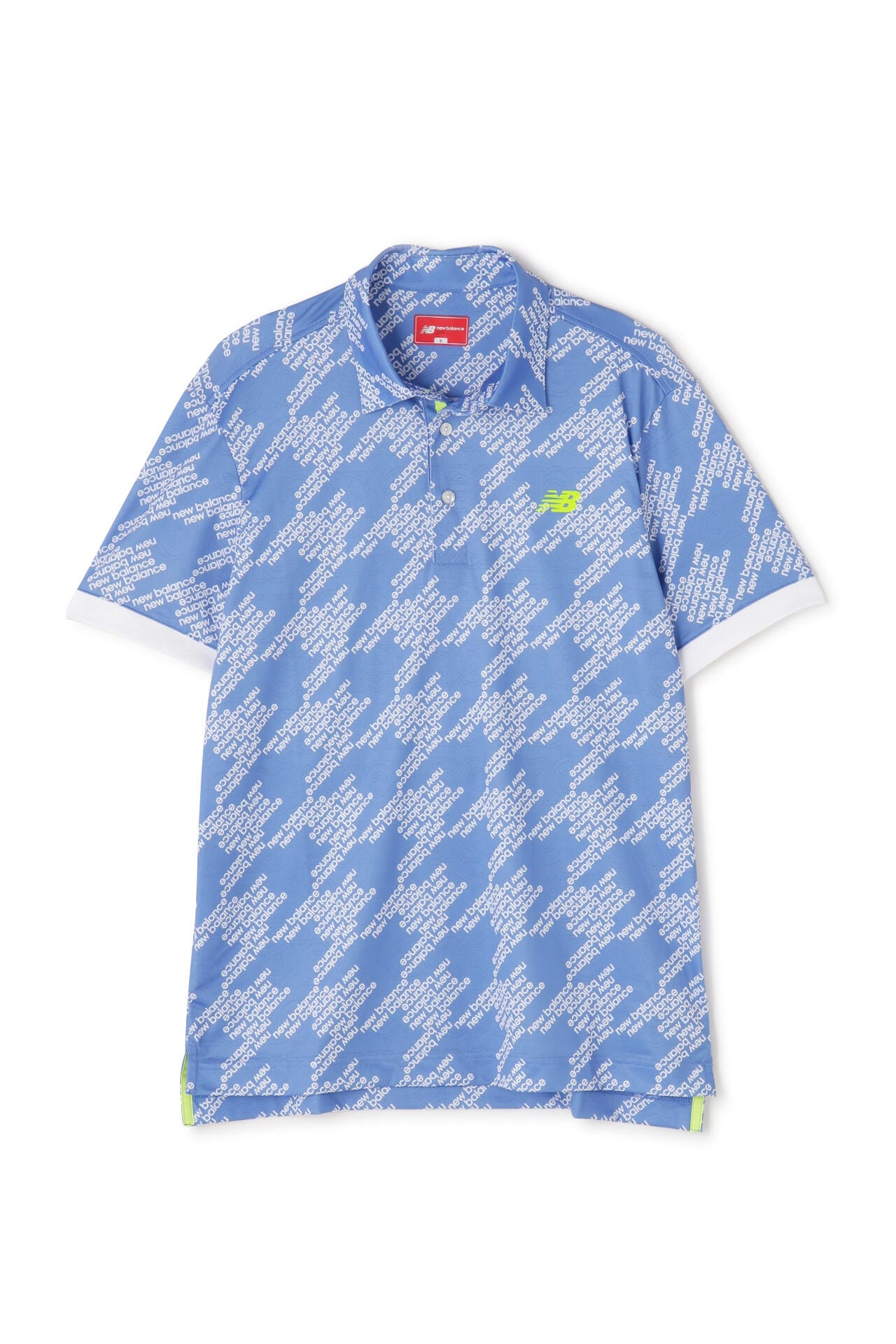 ロゴ×千鳥格子 半袖 カラーシャツ (MENS SPORT)