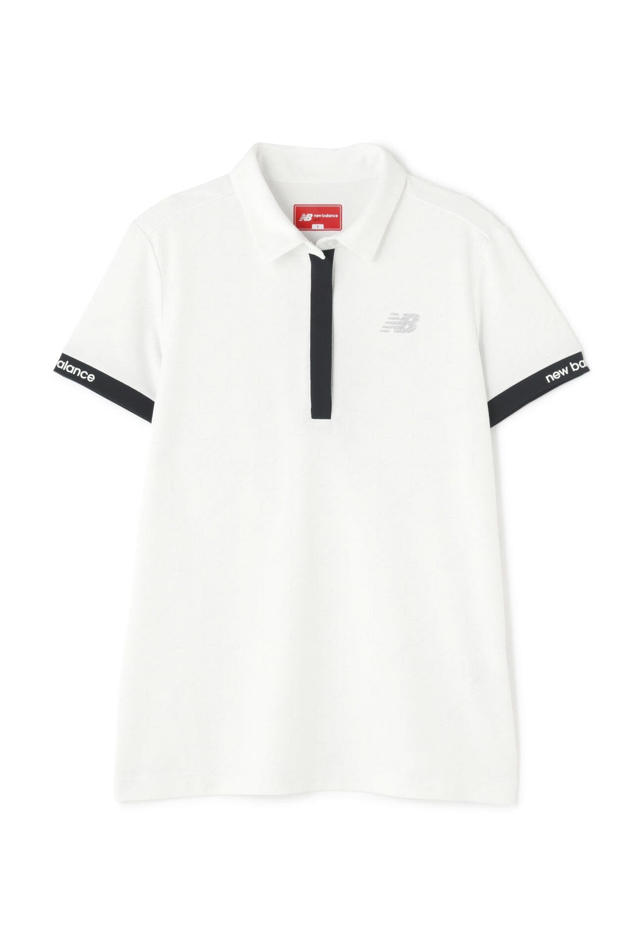 ドット千鳥格子柄 半袖 カラーシャツ (WOMENS SPORT)