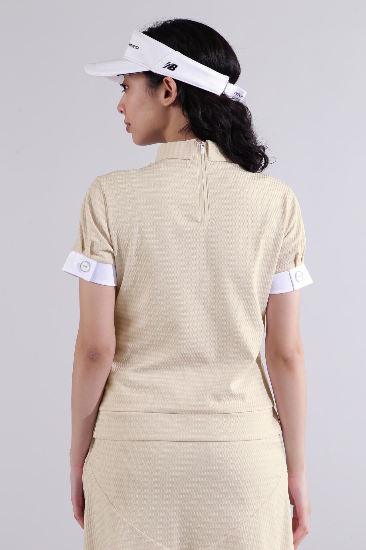 【直営店舗限定】ワッフル×サテン カラーシャツ (WOMENS)