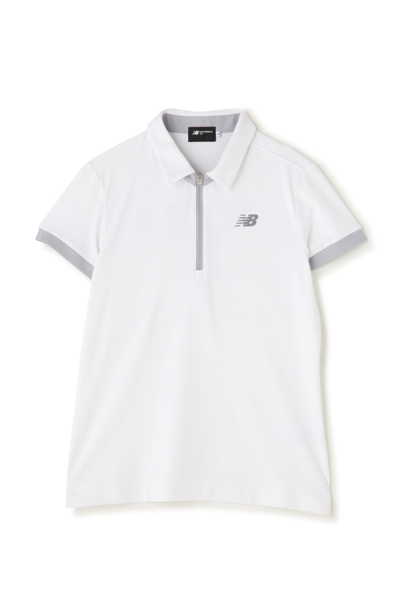【直営店舗限定】ハーフジップ カラーシャツ (WOMENS)