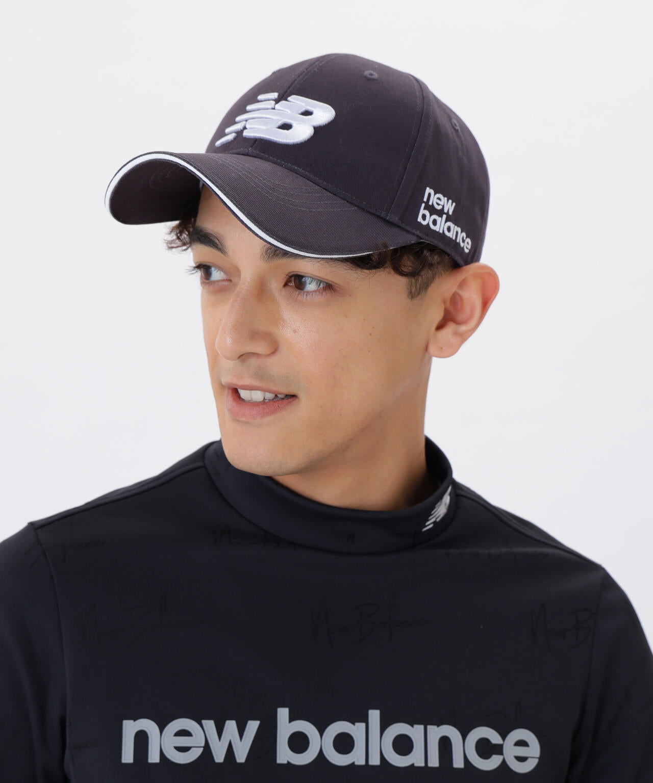 ロゴ 6パネルキャップ (MENS)