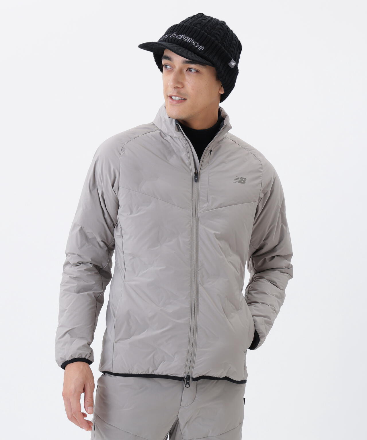 撥水 保温 ライトダウン フルジップ ブルゾン (MENS)