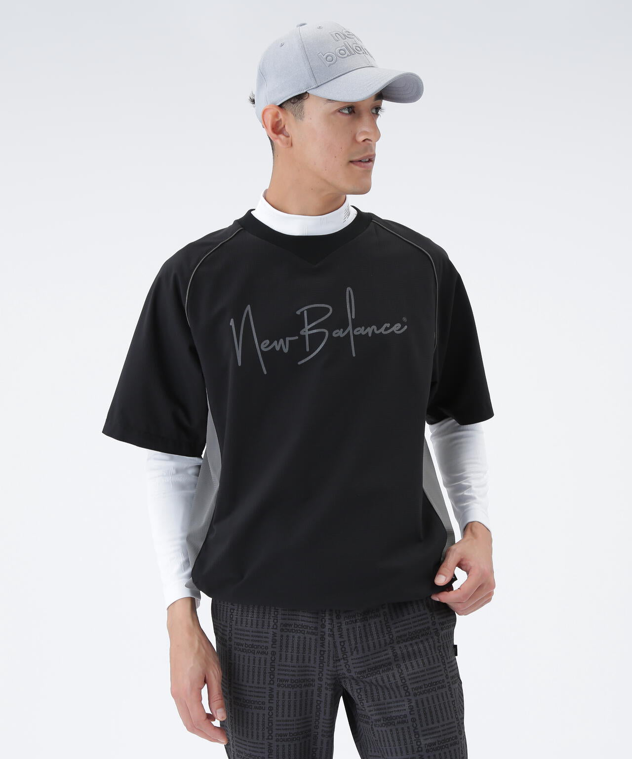 袖脱着 クルーネック スニードジャケット (MENS)