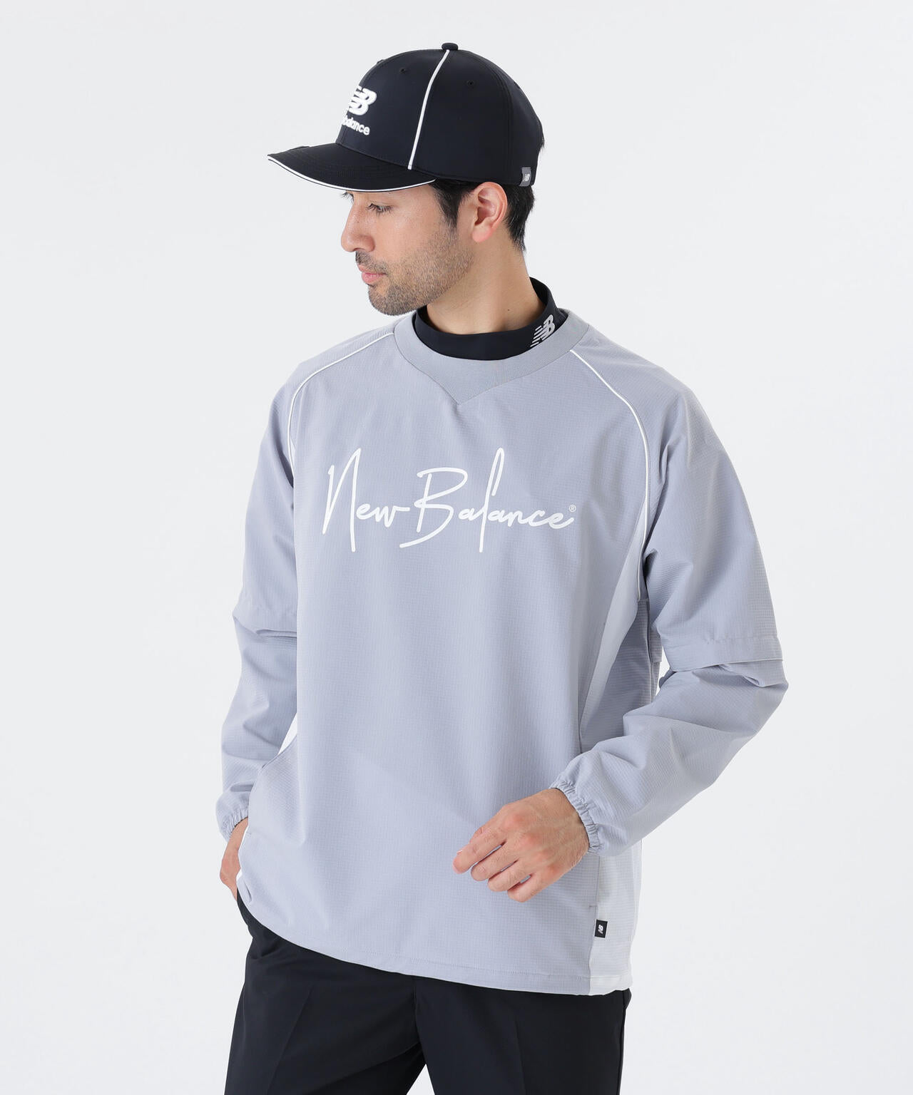 袖脱着 クルーネック スニードジャケット (MENS)