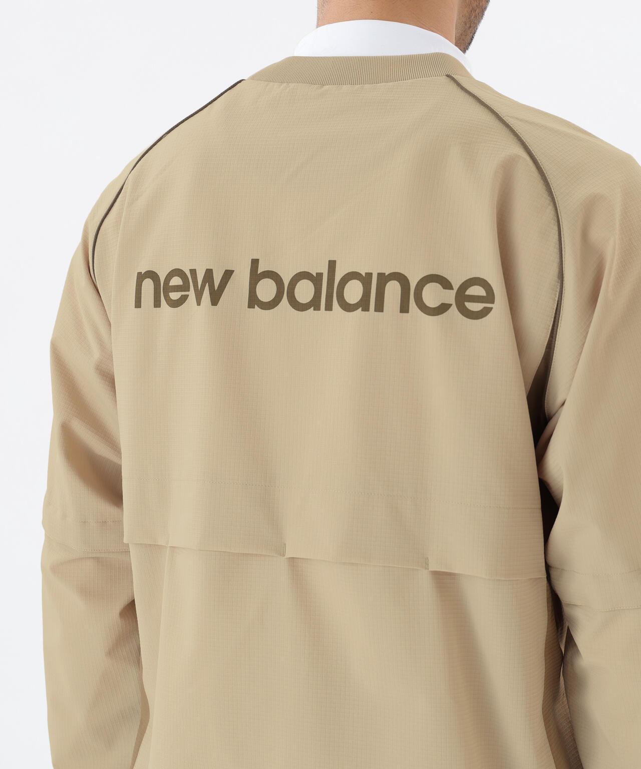 袖脱着 クルーネック スニードジャケット (MENS)