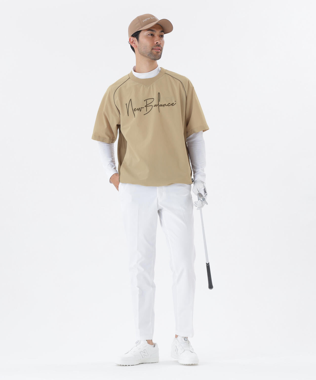 袖脱着 クルーネック スニードジャケット (MENS)