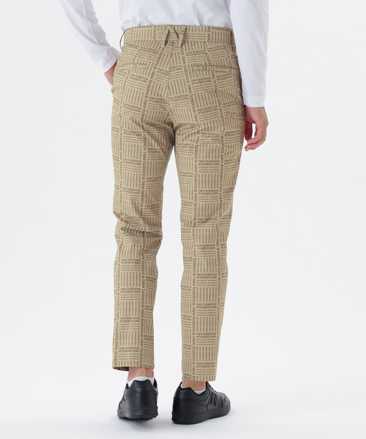 ロゴグレンチェック柄 4WAYストレッチ ロングパンツ (MENS)