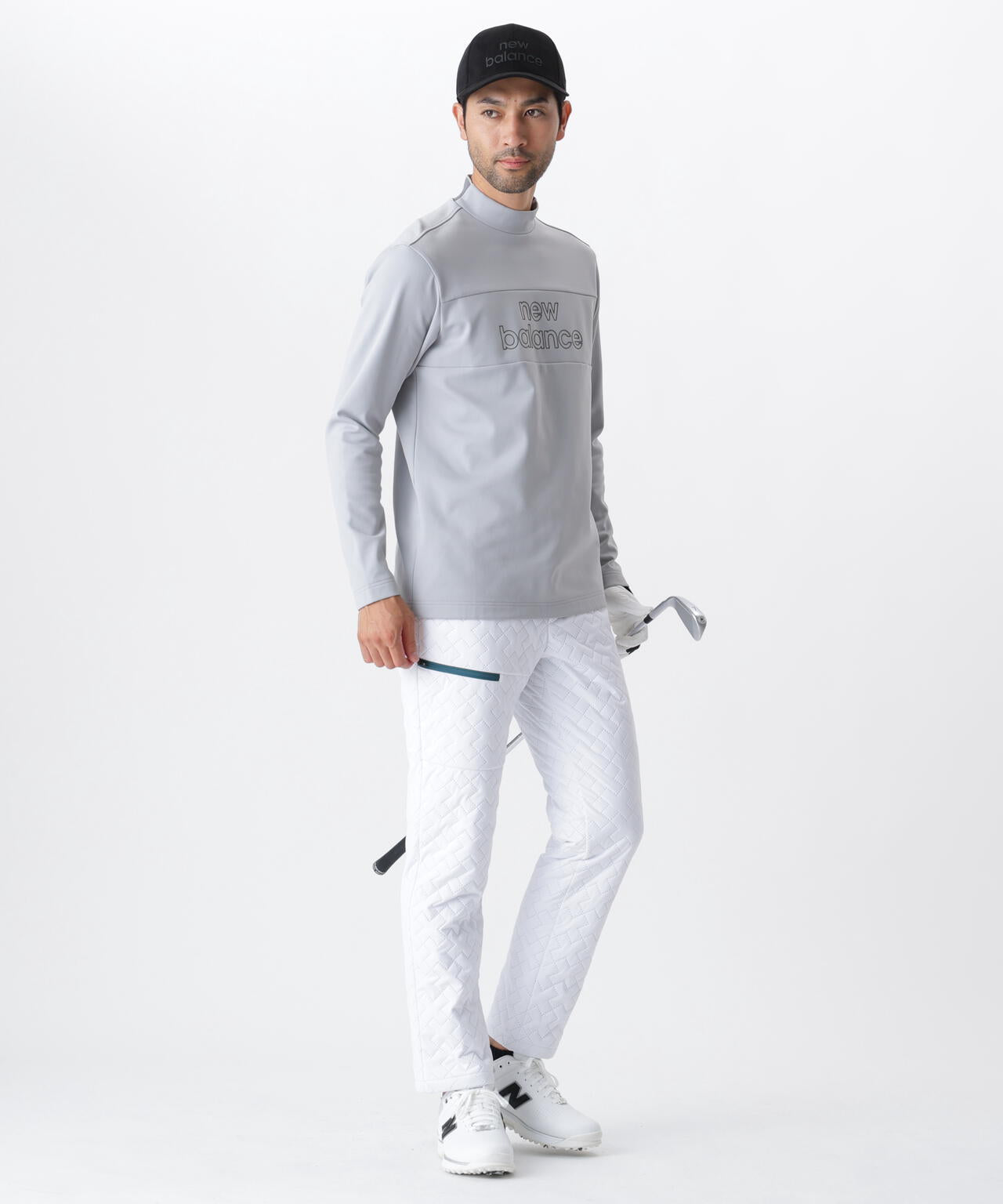 裏起毛 中綿 テーパード ロングパンツ (MENS)