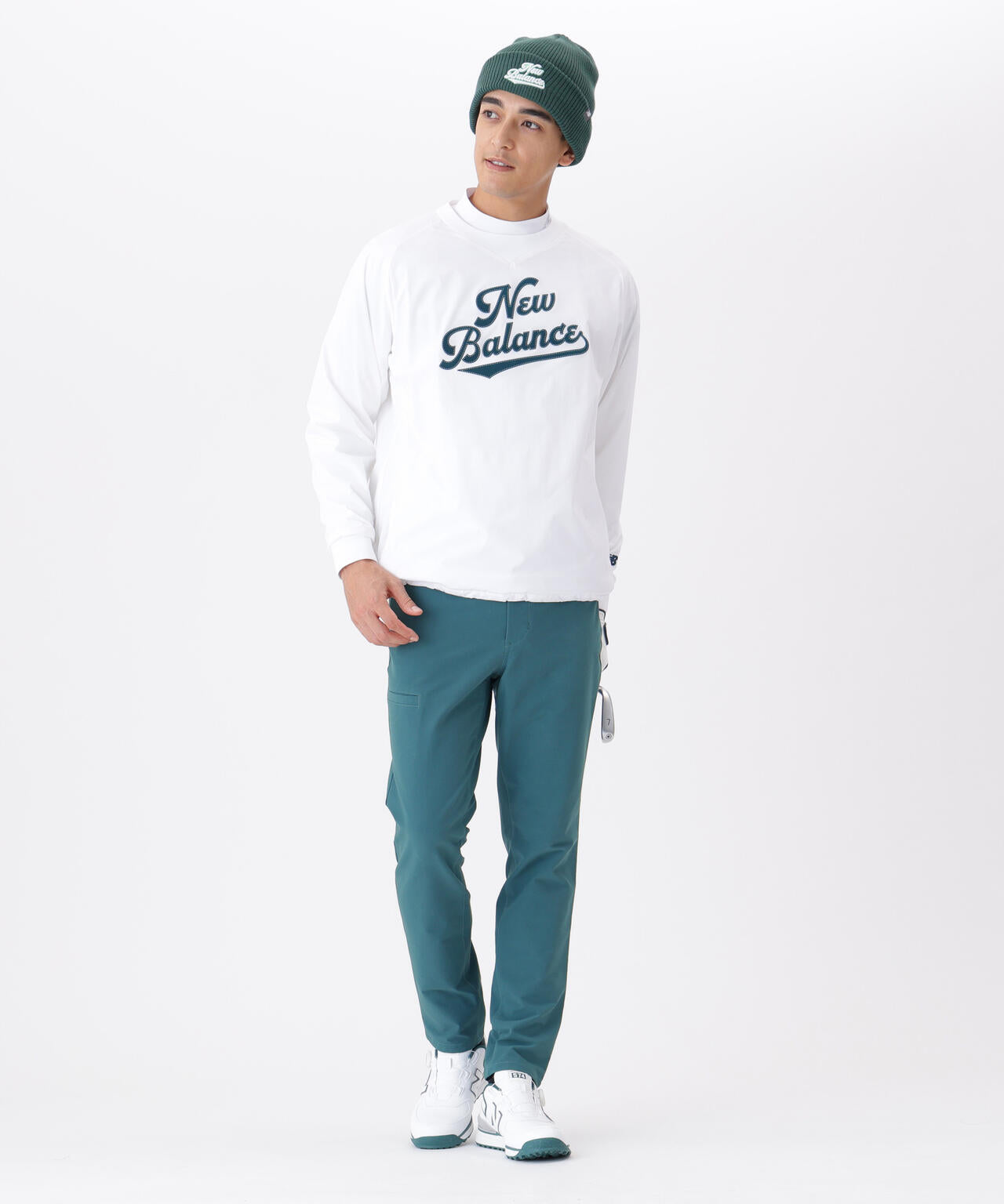 裏起毛 テーパード ロングパンツ (MENS)