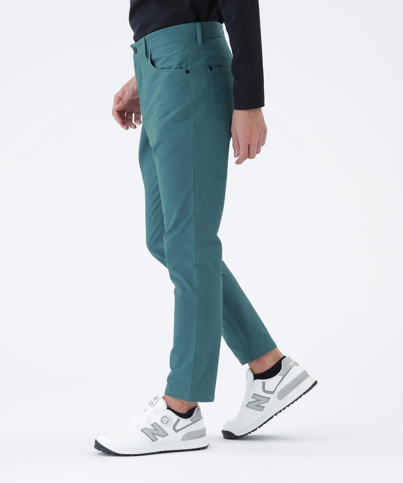 裏起毛 テーパード ロングパンツ (MENS)