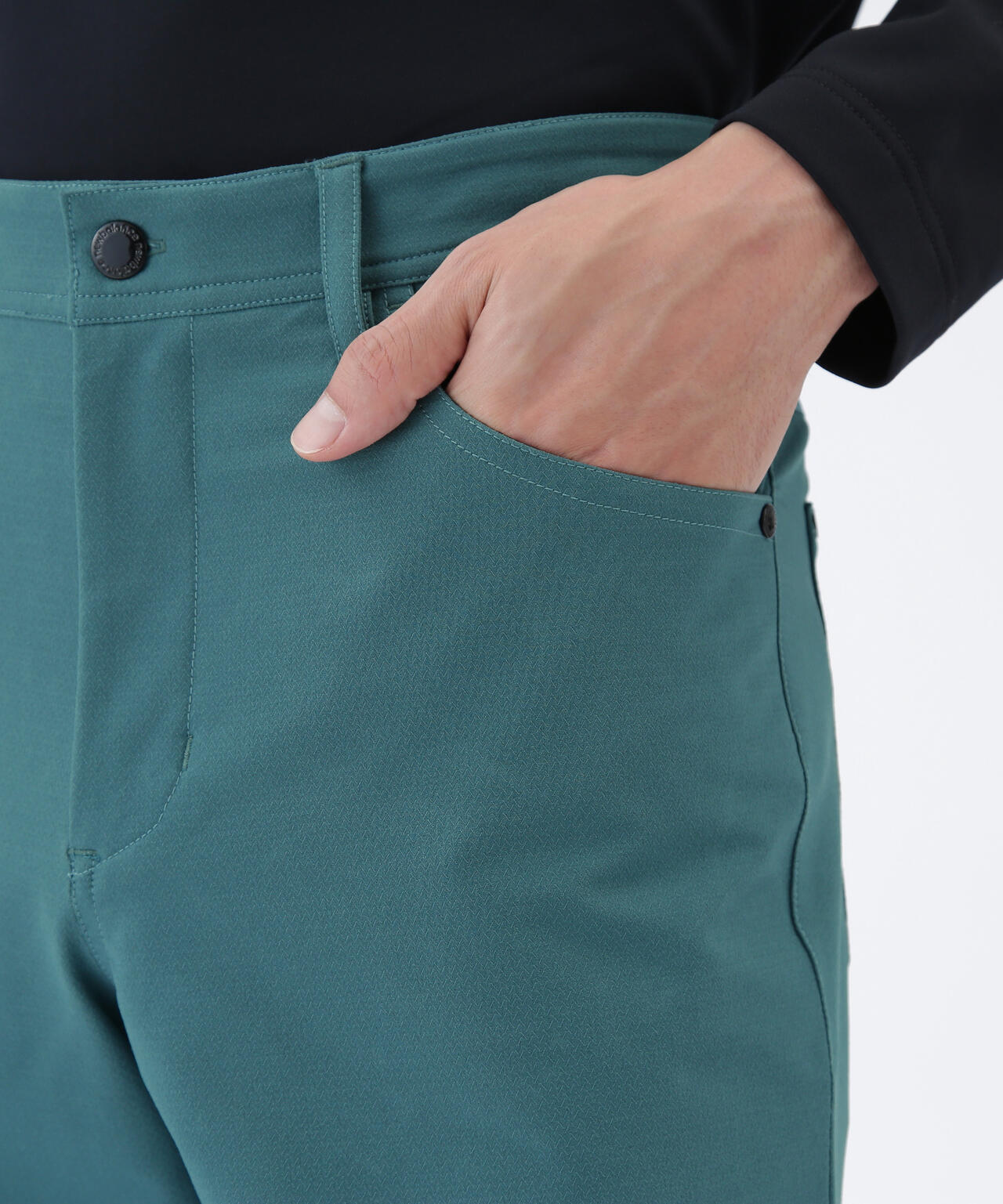 裏起毛 テーパード ロングパンツ (MENS)