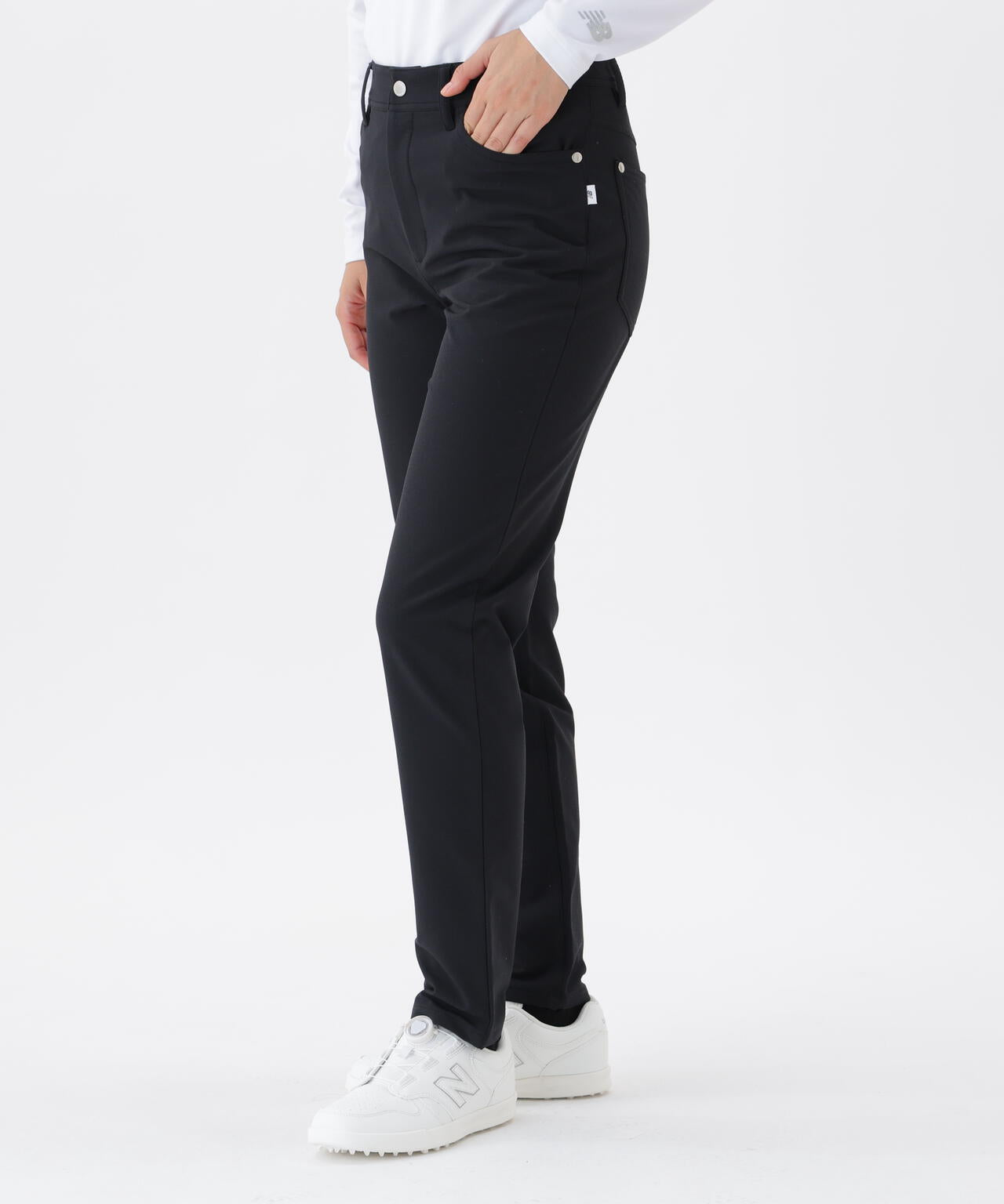 裏起毛 テーパード ロングパンツ (WOMENS)