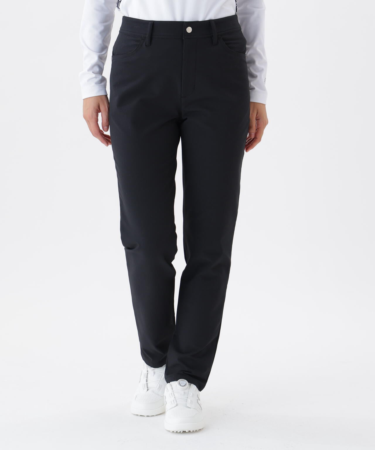 裏起毛 テーパード ロングパンツ (WOMENS)