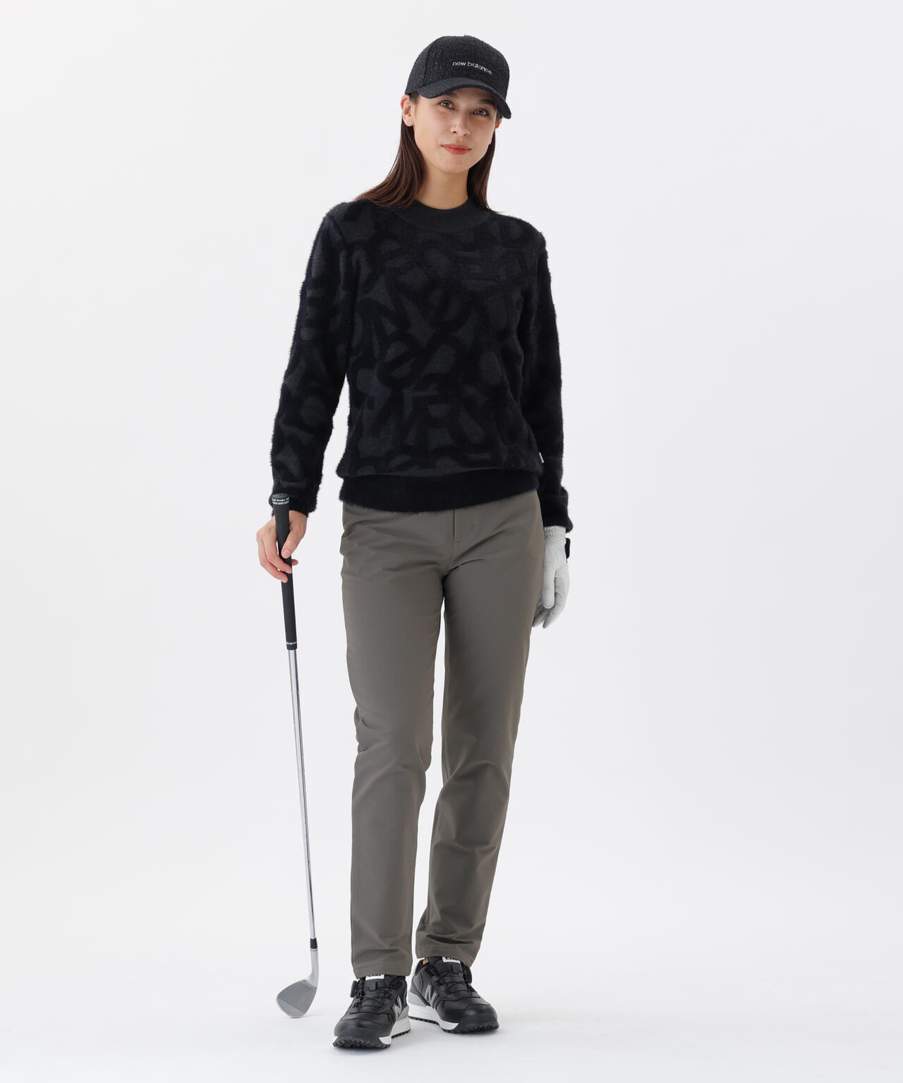 裏起毛 テーパード ロングパンツ (WOMENS)