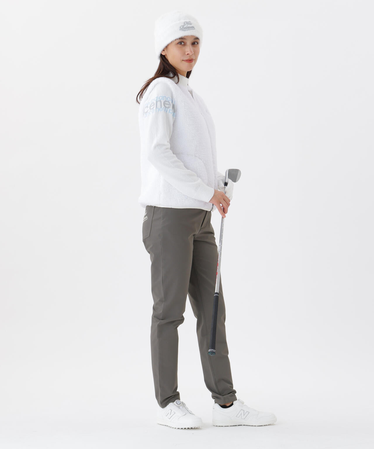 裏起毛 テーパード ロングパンツ (WOMENS)