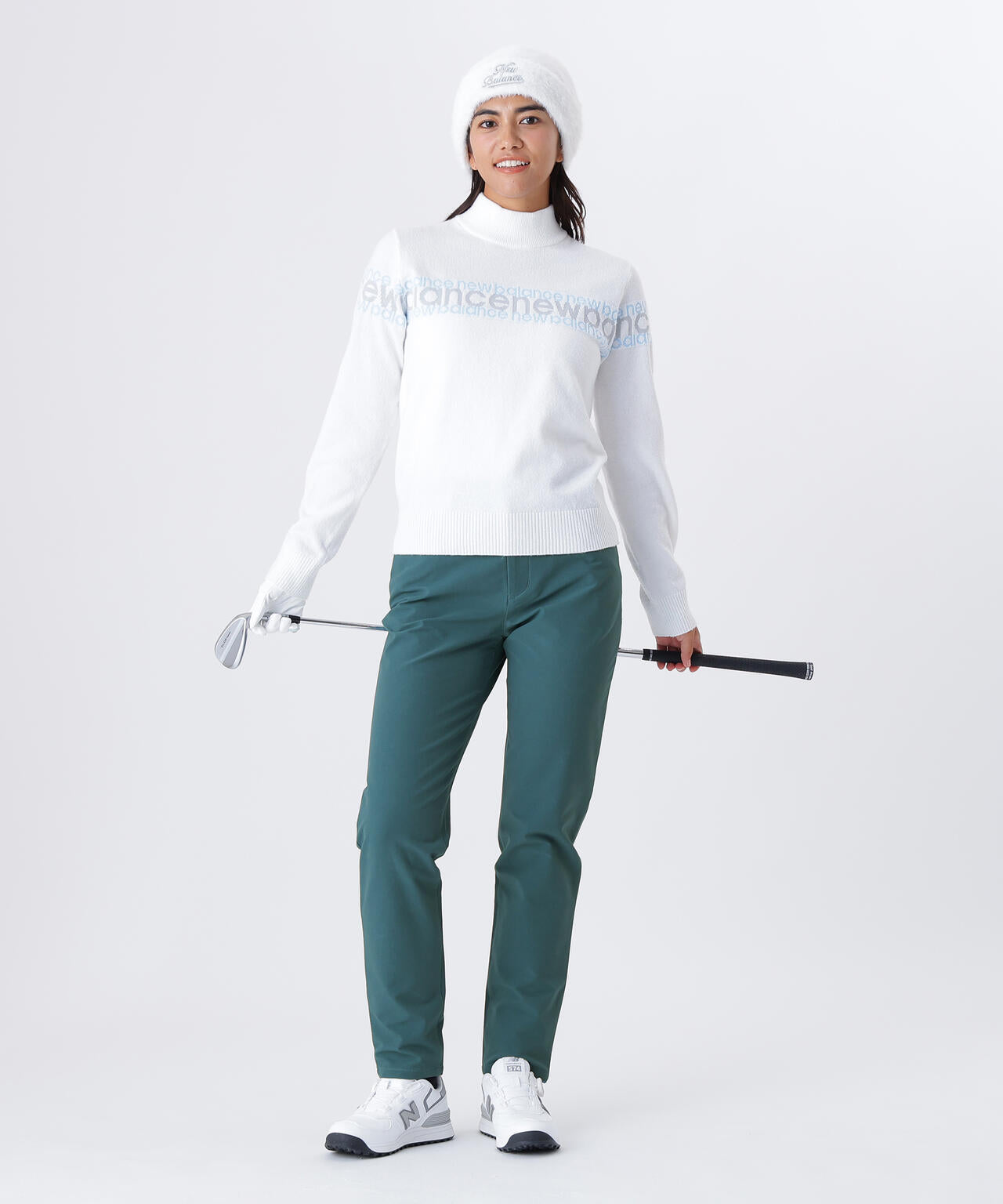 裏起毛 テーパード ロングパンツ (WOMENS)