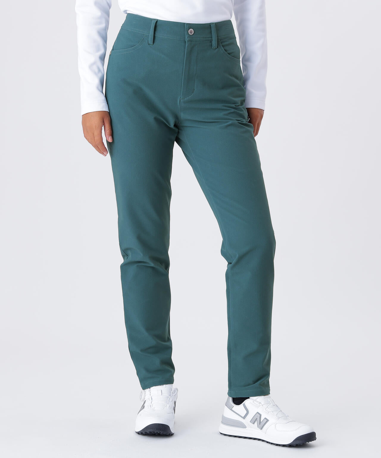 裏起毛 テーパード ロングパンツ (WOMENS)