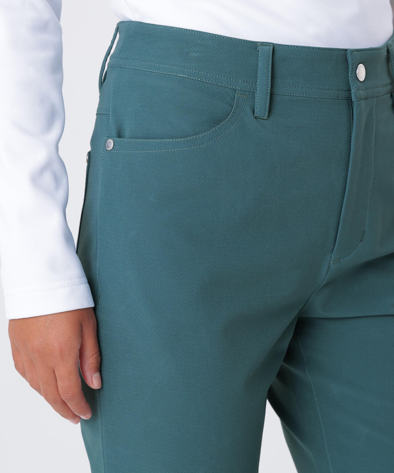 裏起毛 テーパード ロングパンツ (WOMENS)