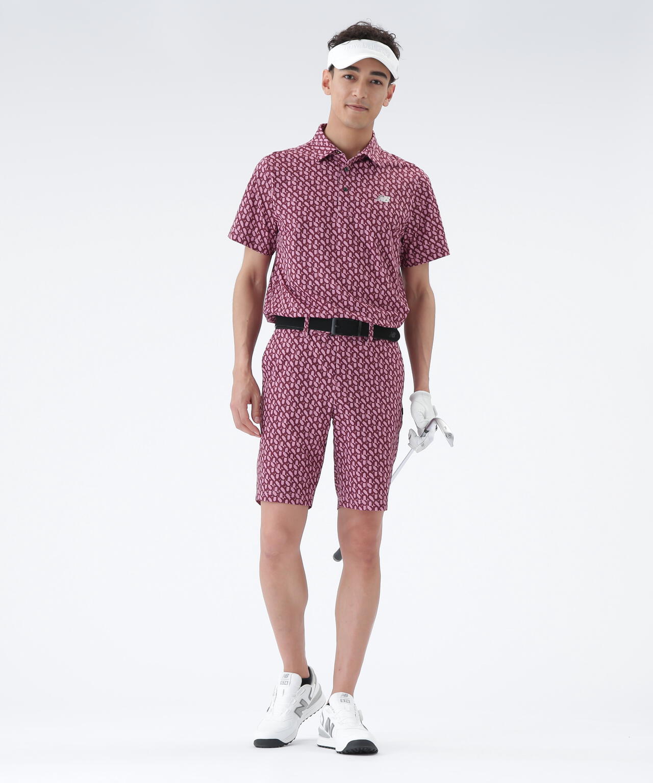 ロゴジオメトリック柄 ショートパンツ (MENS)