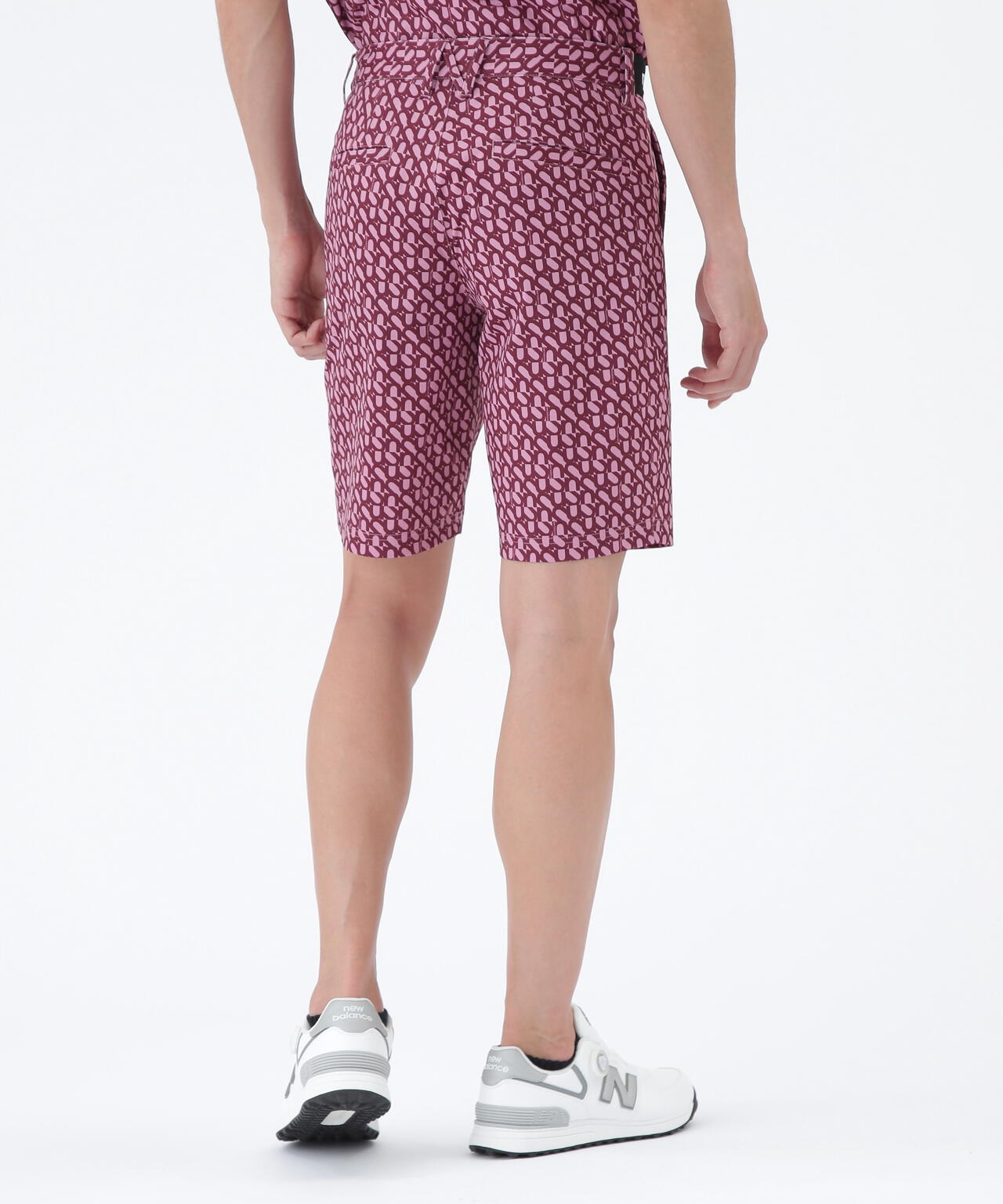 ロゴジオメトリック柄 ショートパンツ (MENS)