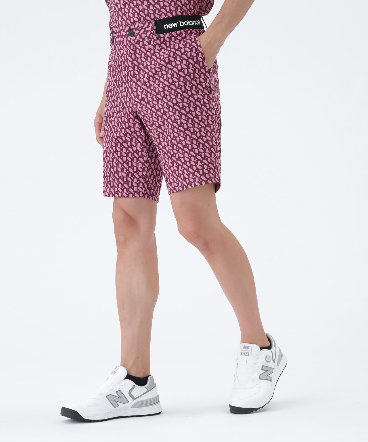 ロゴジオメトリック柄 ショートパンツ (MENS)