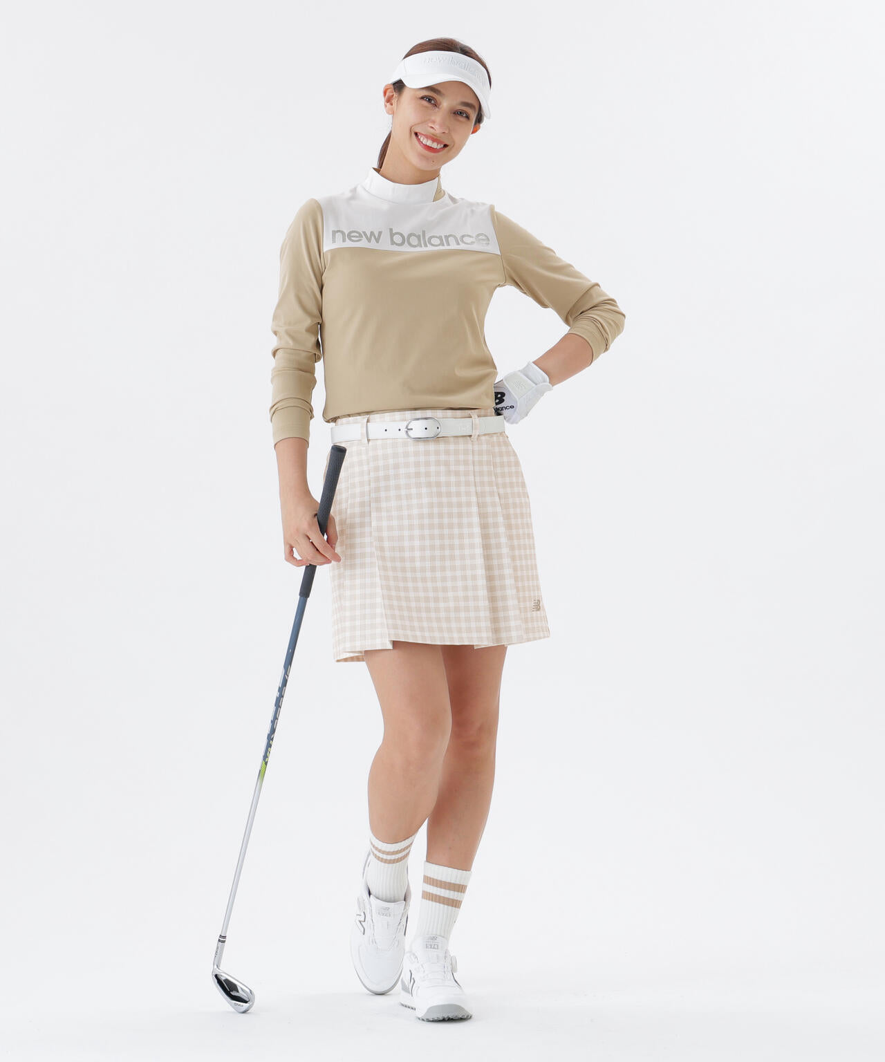 4WAYストレッチ 撥水 ソフトシェル プリーツスカート (WOMENS)