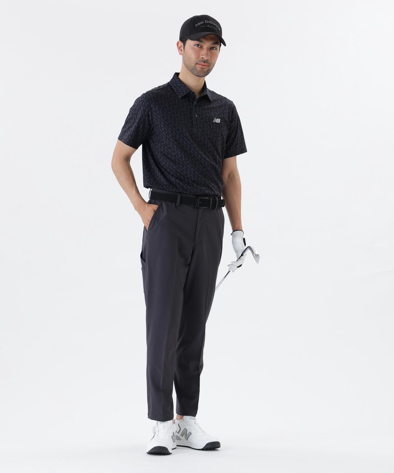 ドビーチェック ワイド テーパード ロングパンツ (MENS)